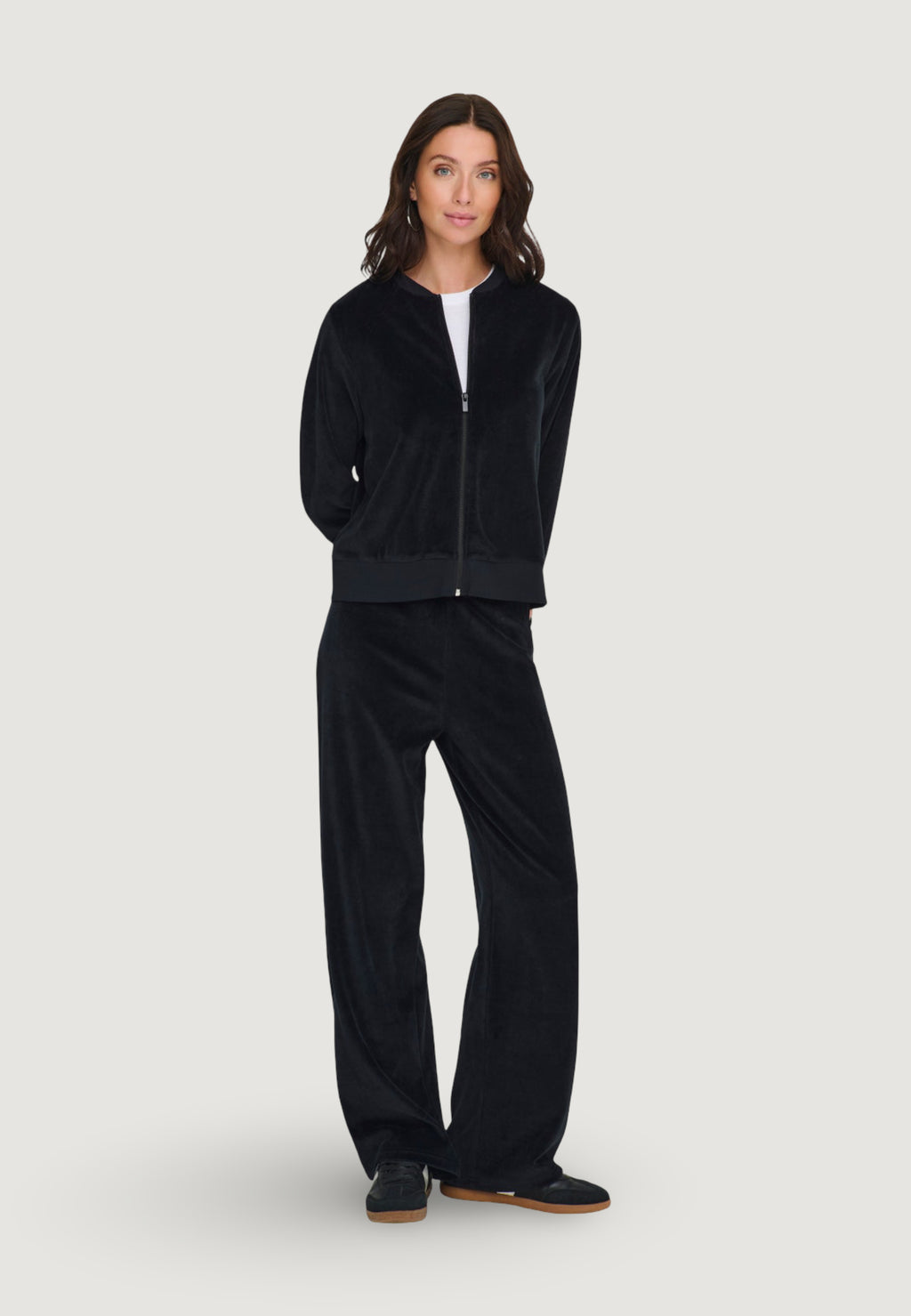 Pantaloni sportivi Jacqueline de Yong JDYVIDA VELVET PANT JRS DIA