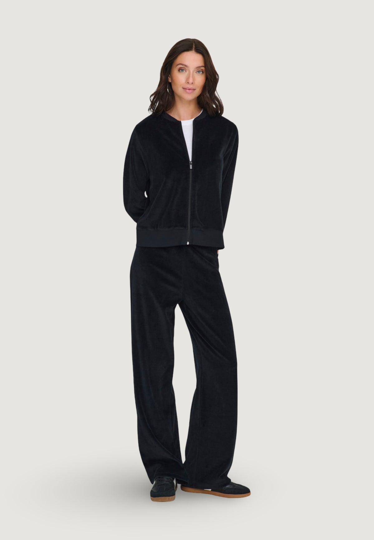 Pantaloni sportivi Jacqueline de Yong JDYVIDA VELVET PANT JRS DIA