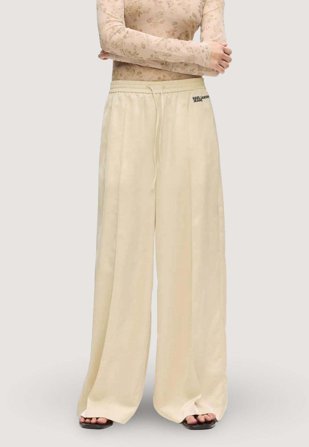 Joggers Karl Lagerfeld Jeans KLJ Wide Leg Satin