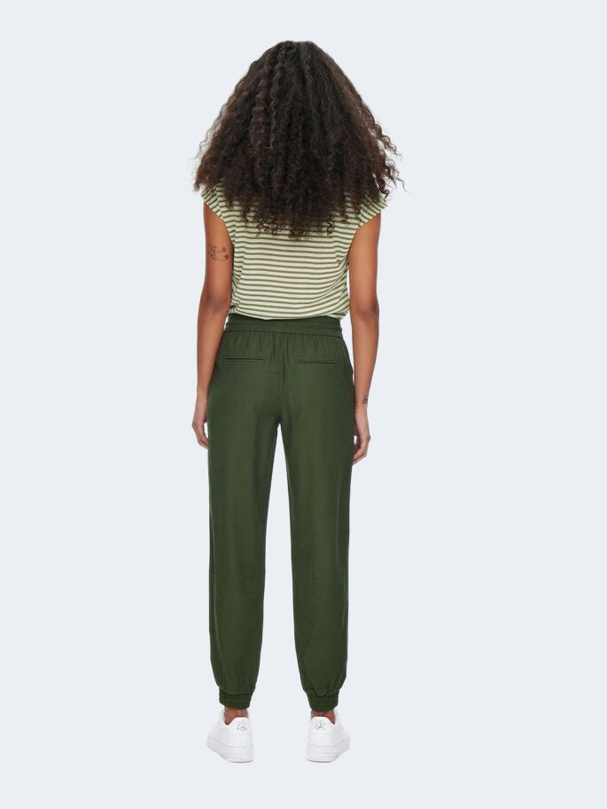 Pantaloni regular Only KELDA-EMERY MW PULL-UP PANTS PNT NOOS