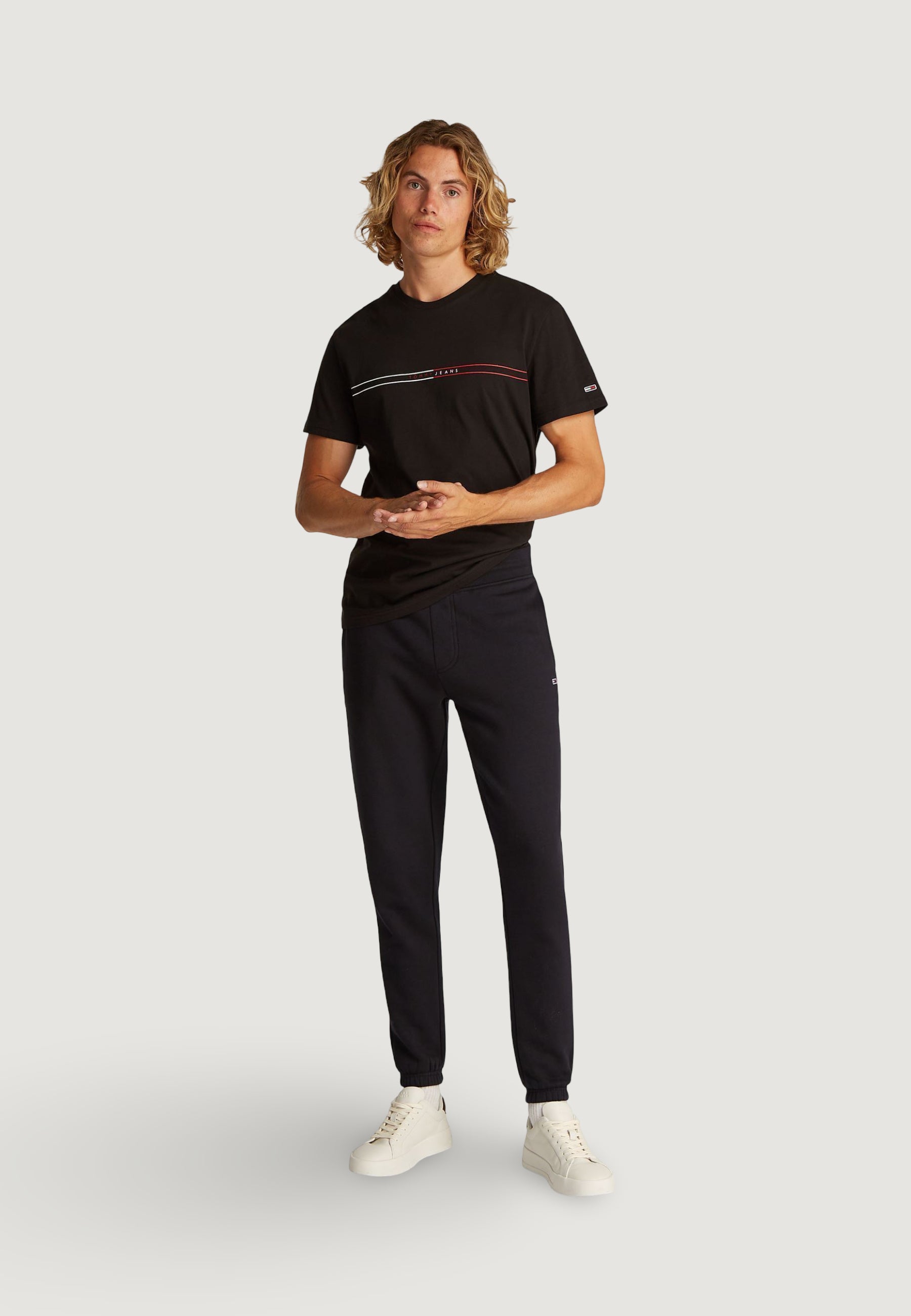 Pantaloni sportivi Tommy Hilfiger Jeans TJM SLIM S FLAG SWEA