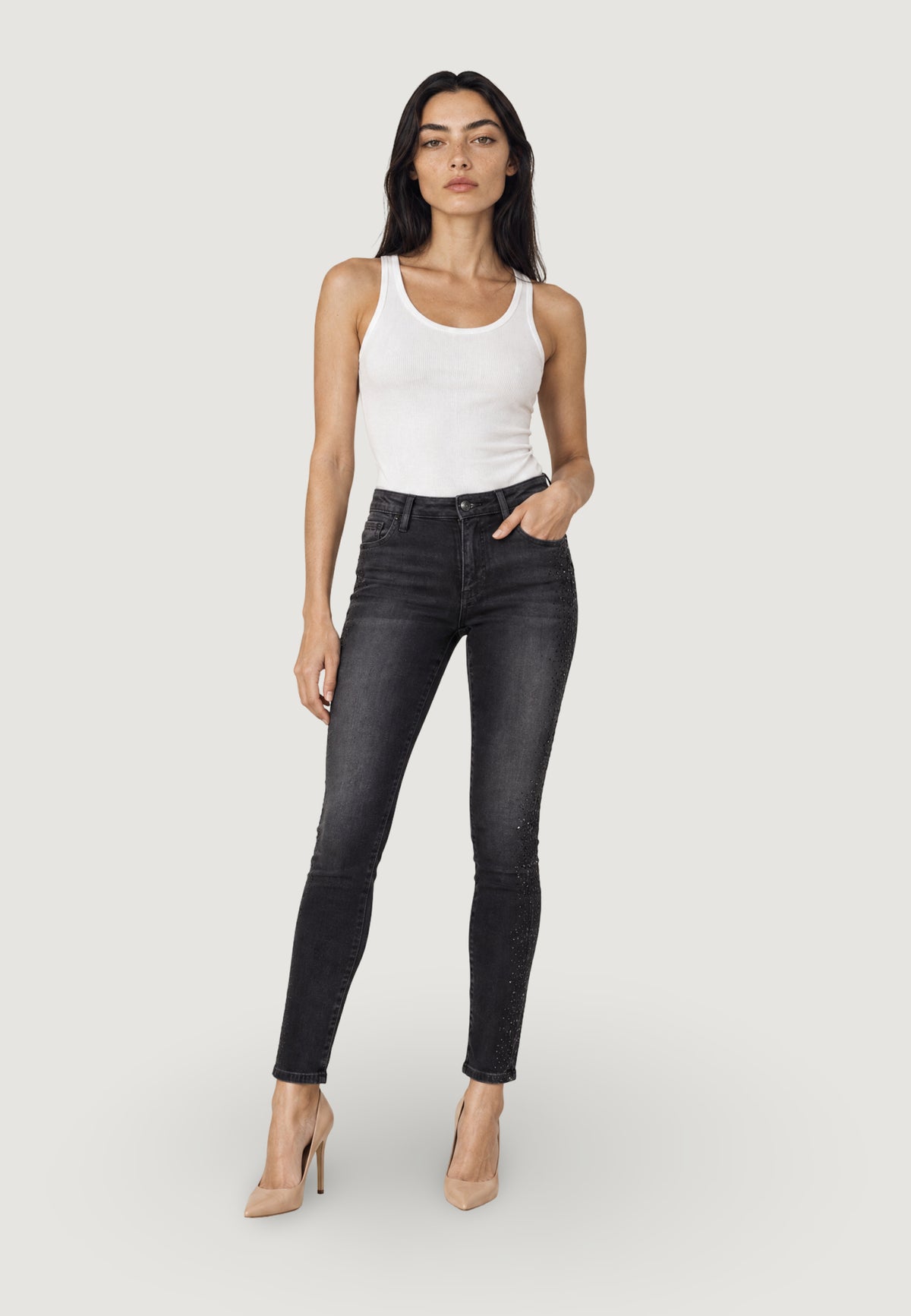 Pantaloni skinny Armani Exchange XW000129 AF25779
