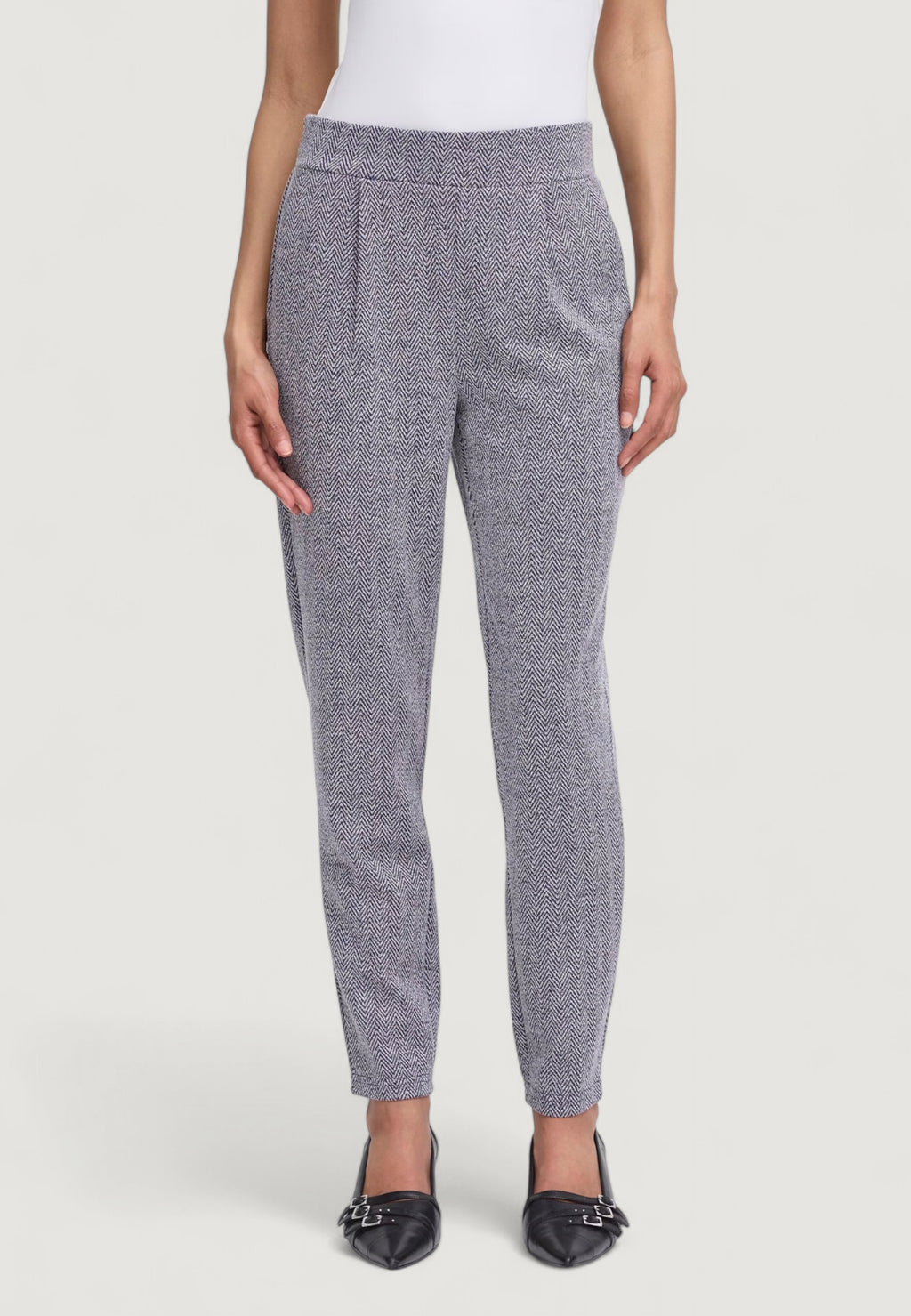 Super skinny and skinny trouser ICHI IHKATE JACQUARD PA8