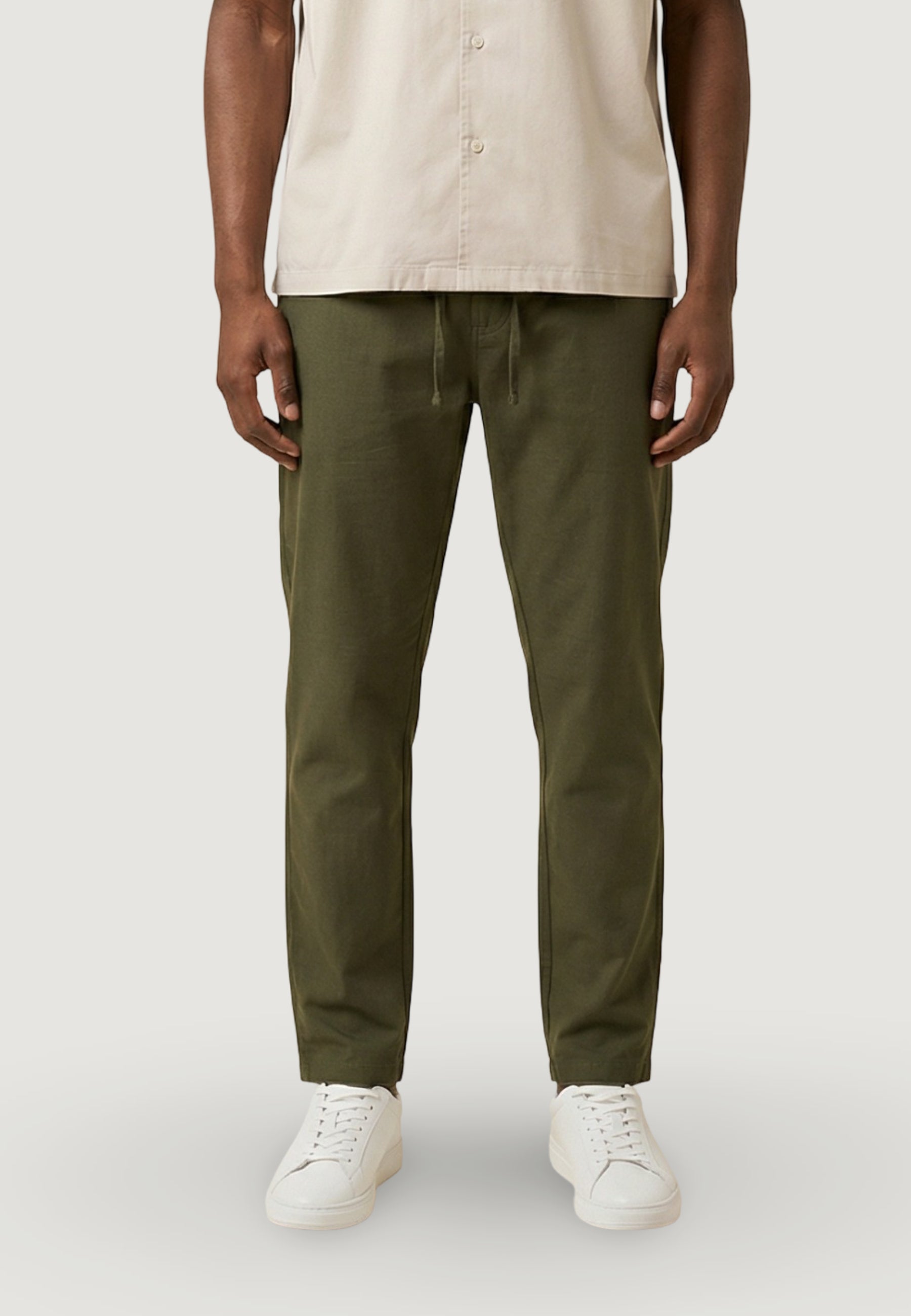 Pantaloni tapered Only & Sons Onsreid Linus Tapered 0571 Slub Pant