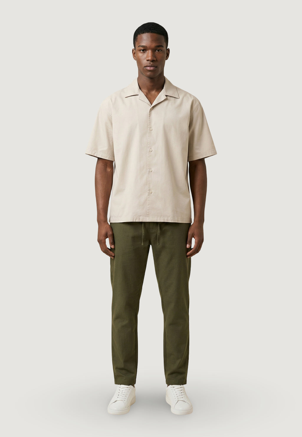 Pantaloni tapered Only & Sons Onsreid Linus Tapered 0571 Slub Pant