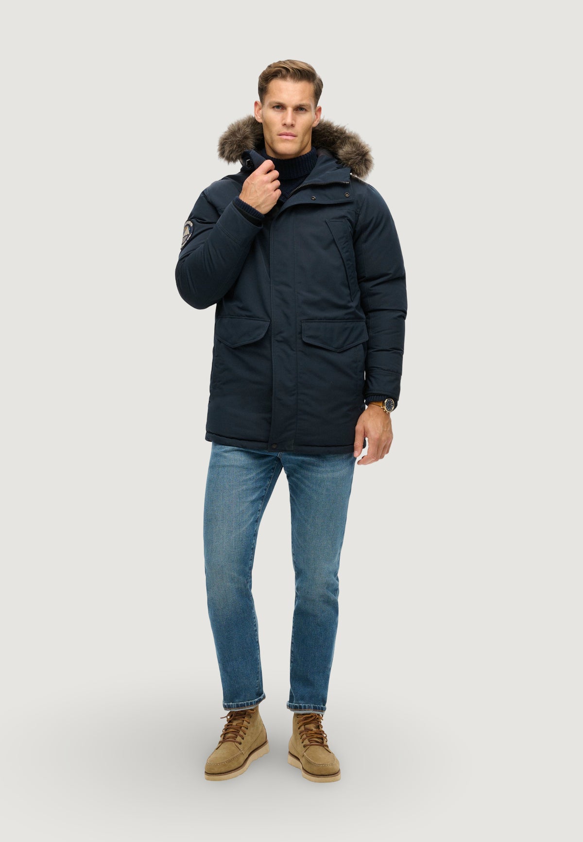 Parka Superdry Everest Faux Fur Parka Jacket