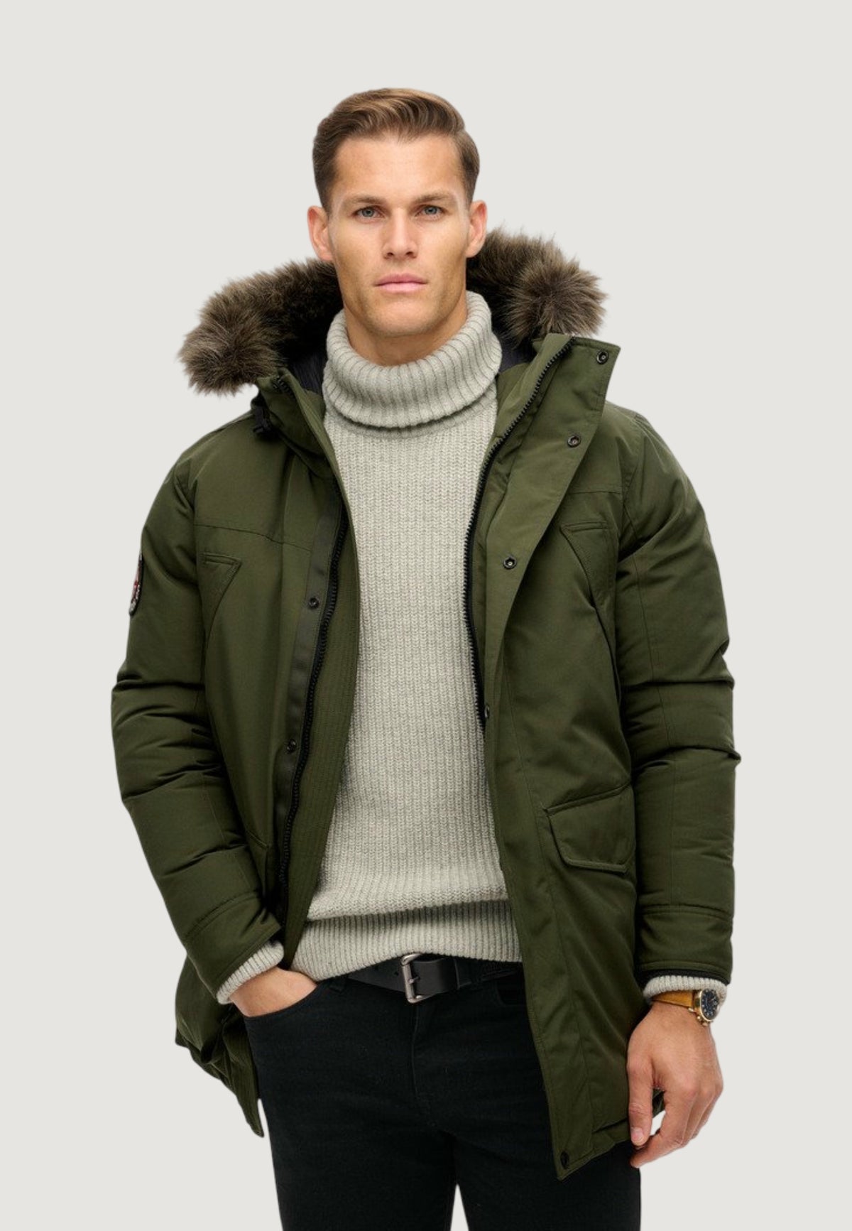 Parka Superdry Everest Faux Fur Parka Jacket