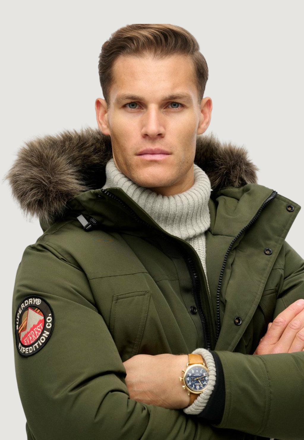 Parka Superdry Everest Faux Fur Parka Jacket