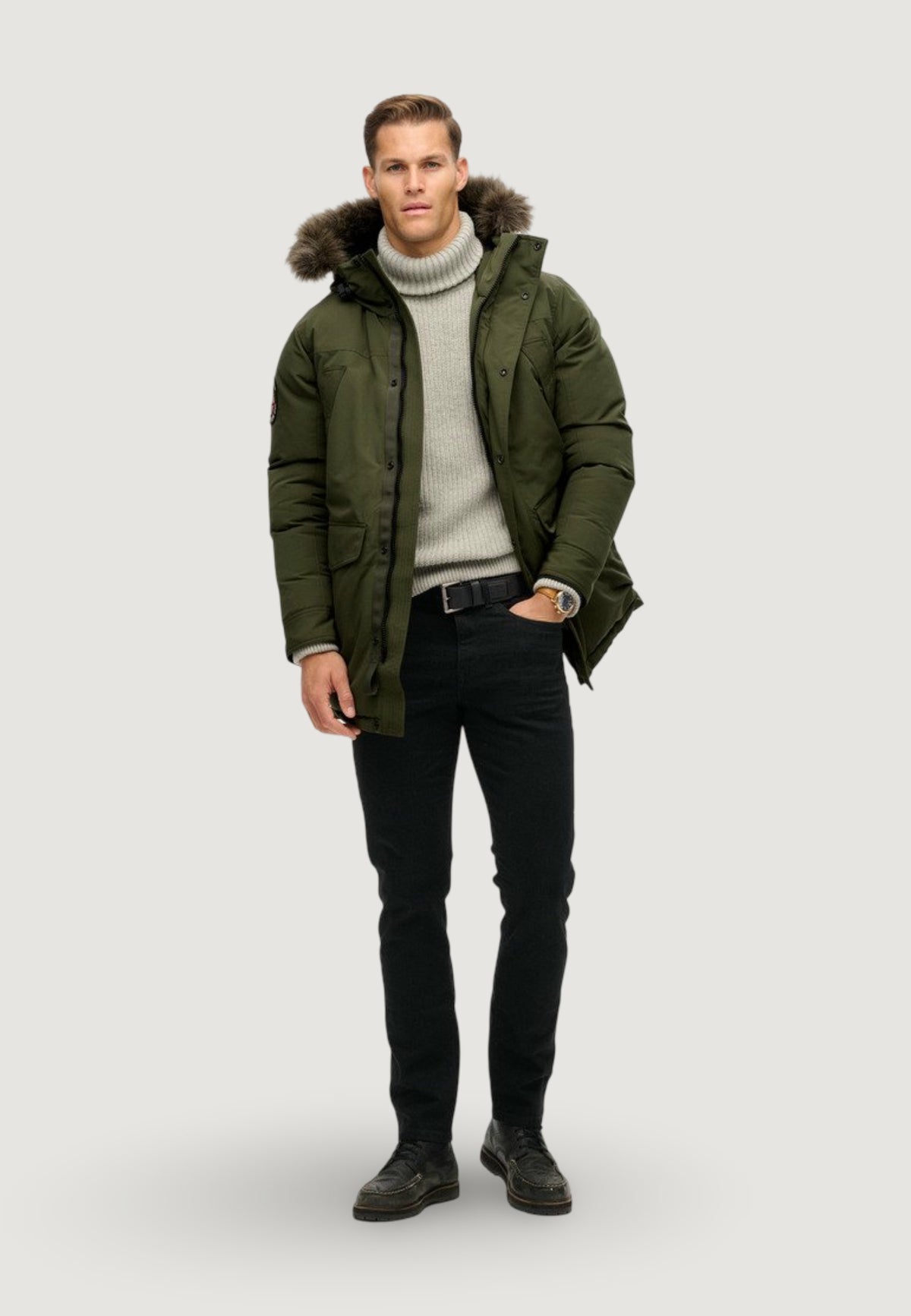 Parka Superdry Everest Faux Fur Parka Jacket