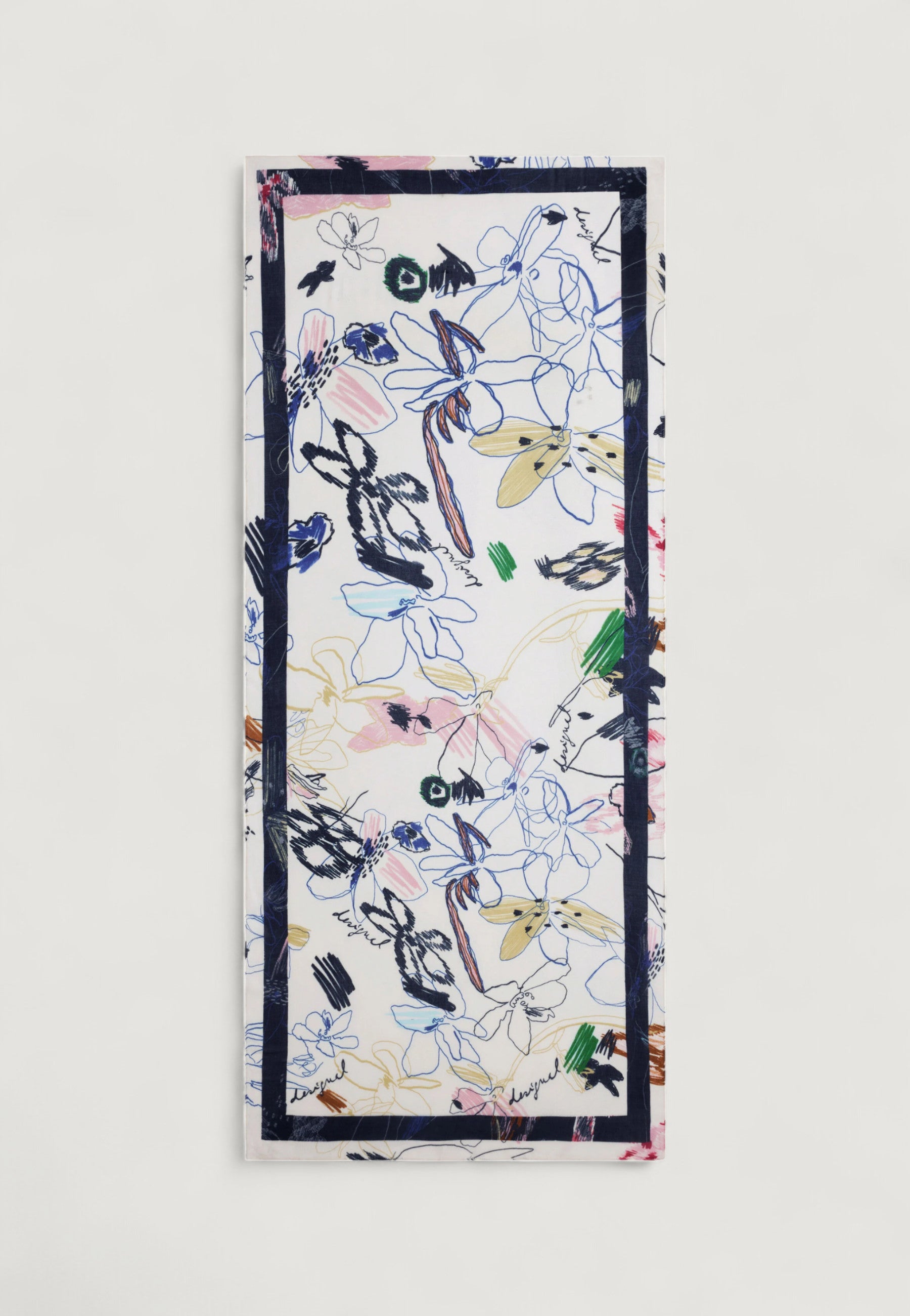 Pashmina Desigual FOU_ARTY TRAZO