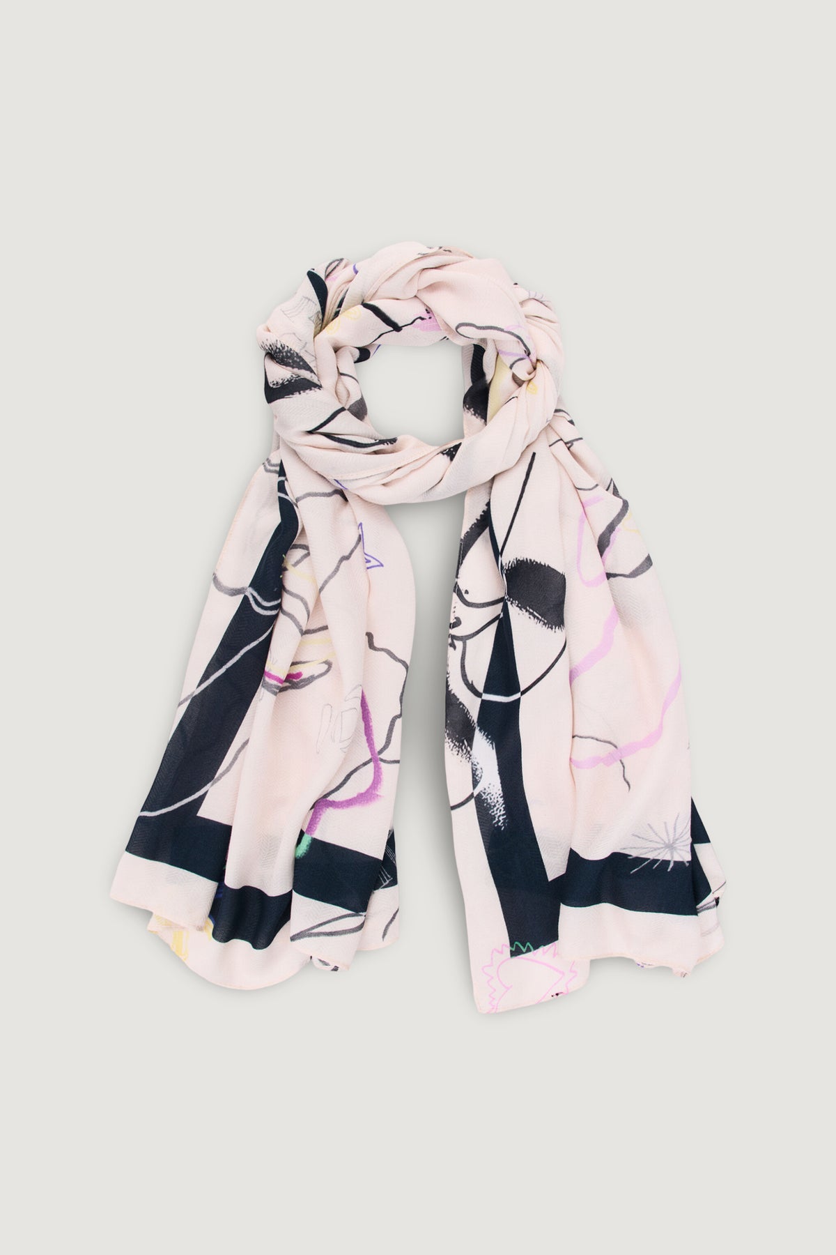 Pashmina Desigual FOU_LYRA