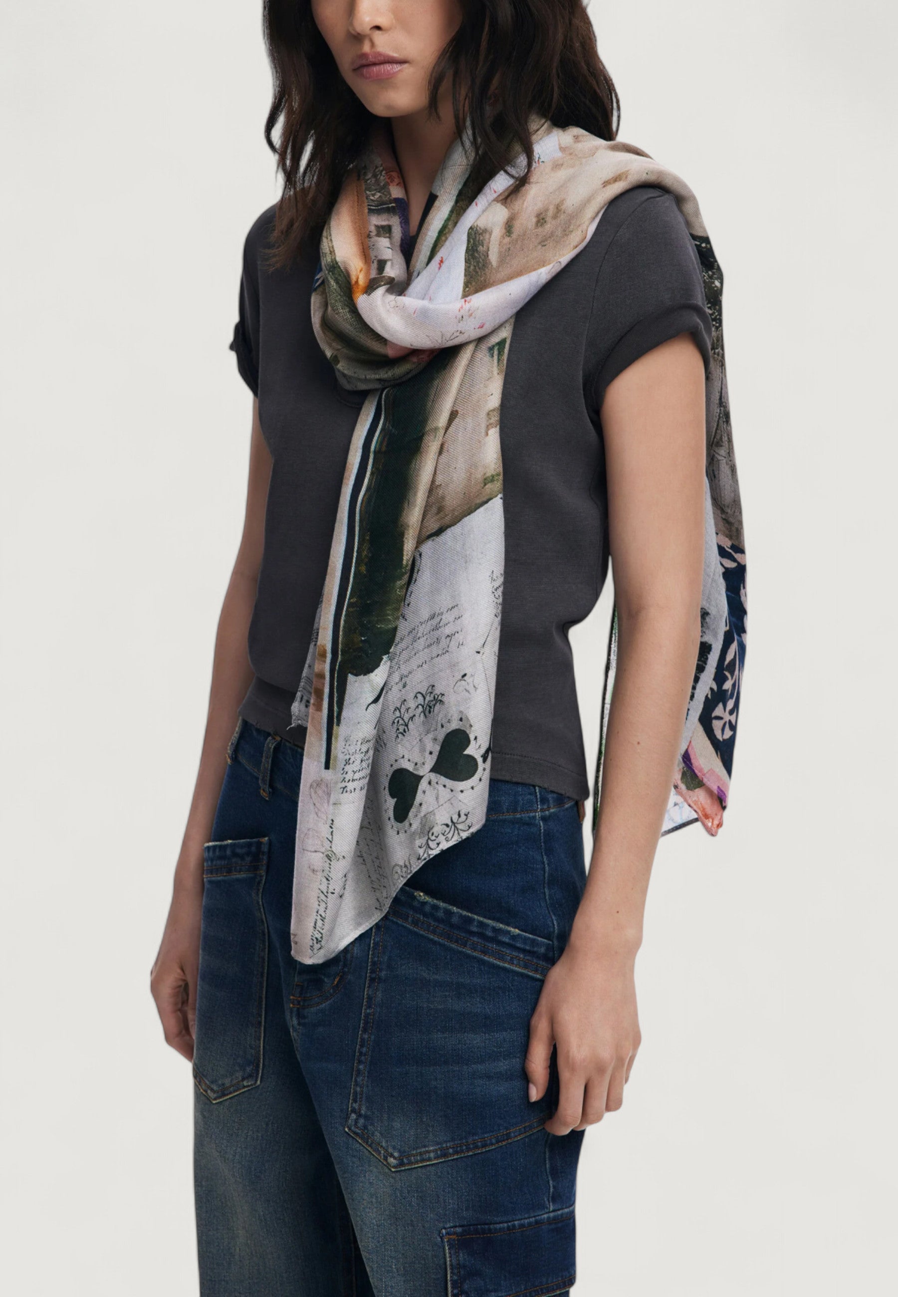 Pashmina Desigual FOU_JULIETT
