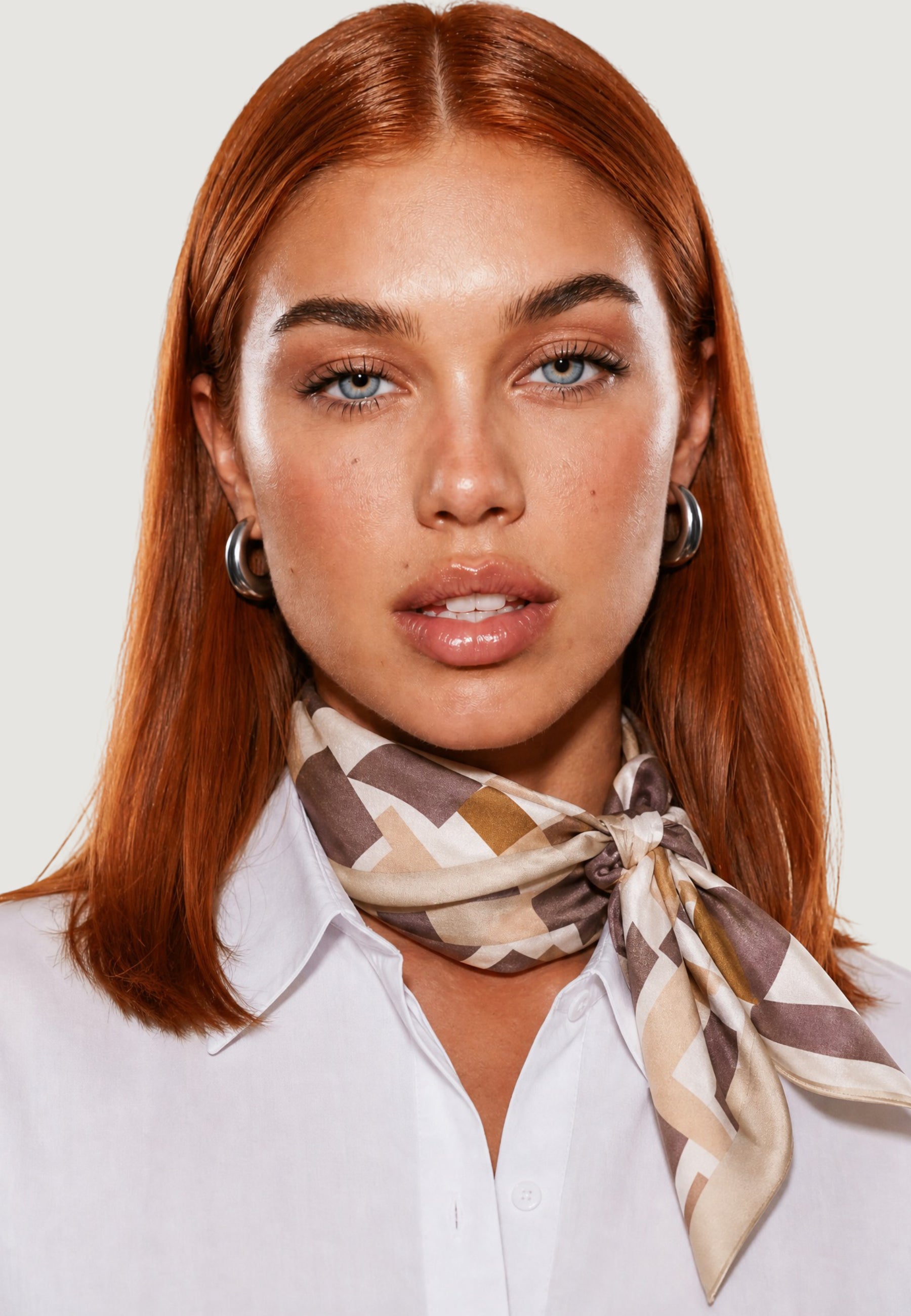 Pashmina I am Foulard Motivo Geometrico