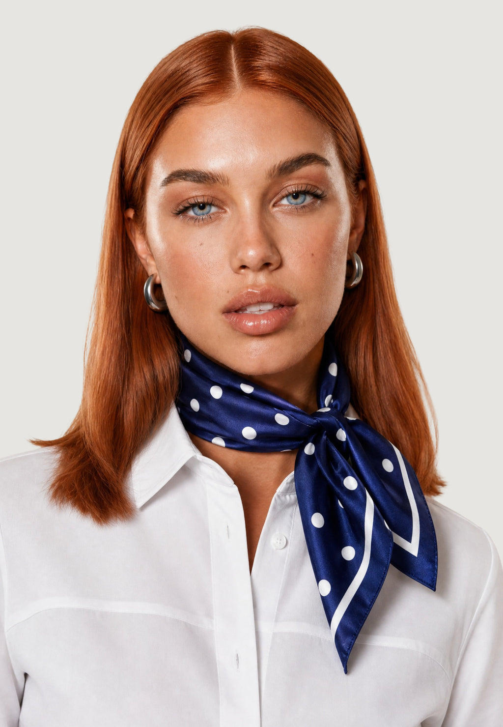 Pashmina I am Foulard Pois Grafico