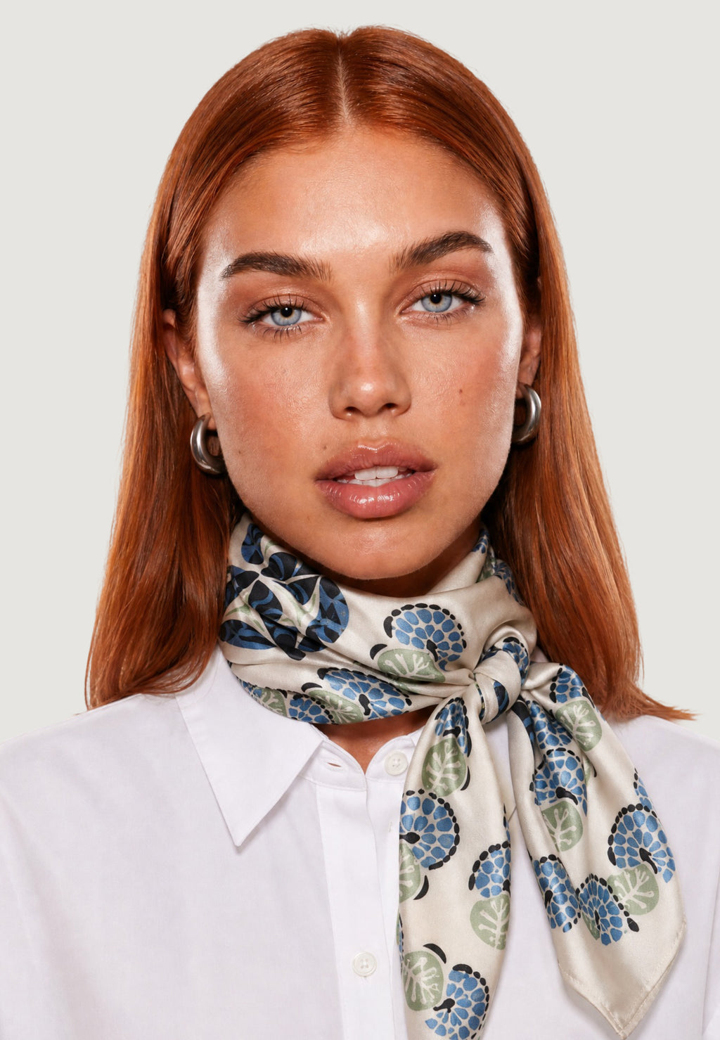 Pashmina I am Foulard Motivo Geometrico