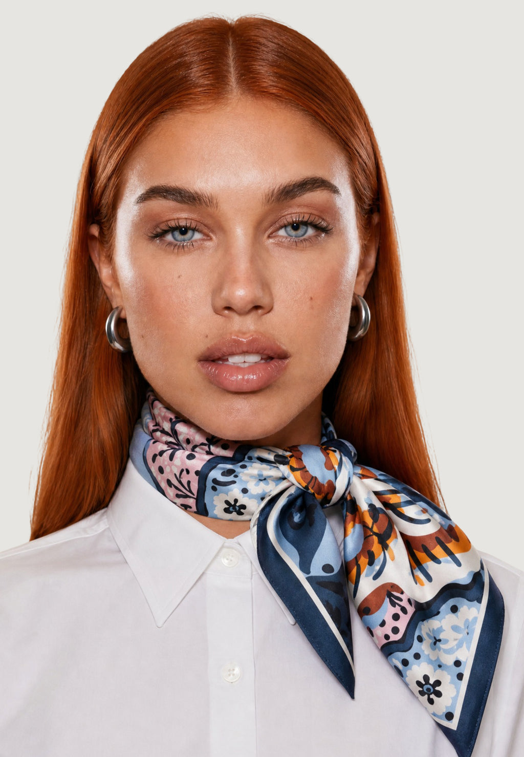 Pashmina I am Foulard Motivo Geometrico