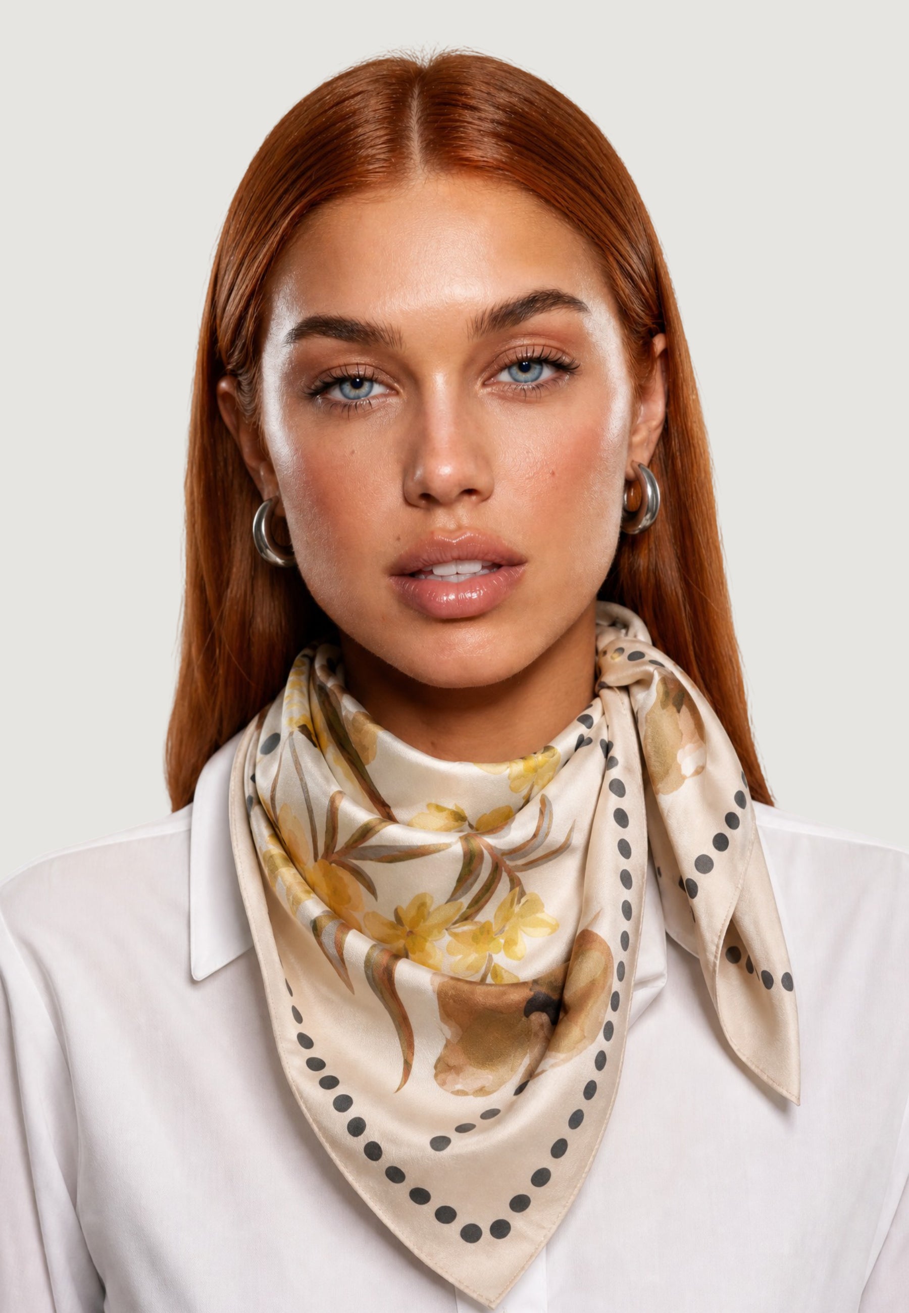 Pashmina I am Foulard Motivo Geometrico