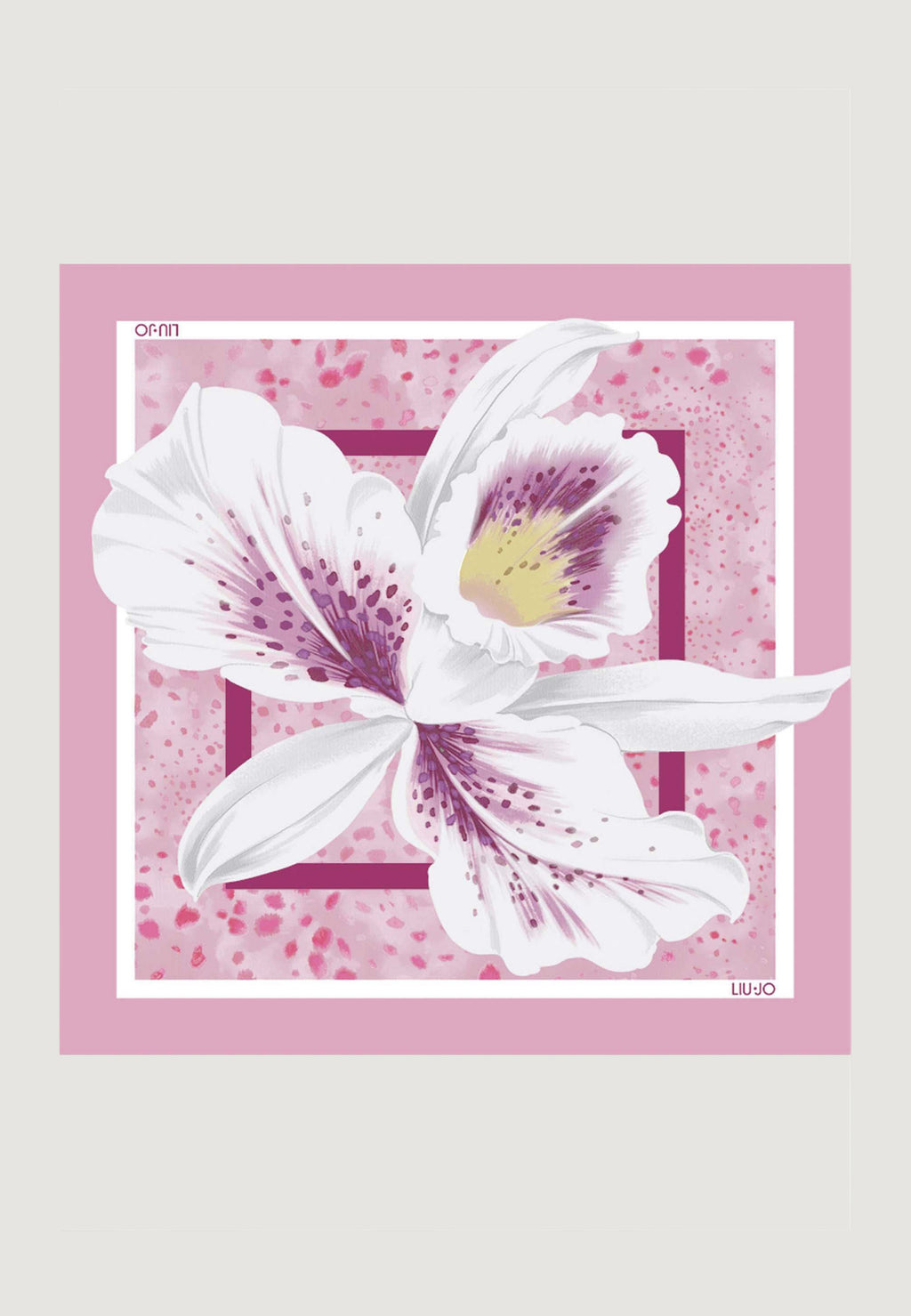 Pashmina Liu-Jo ECS FOULARD FLOWERS 70X70