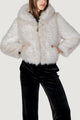 Ecologic fur coats AYFEE BOMBER LINCE ECOFUR