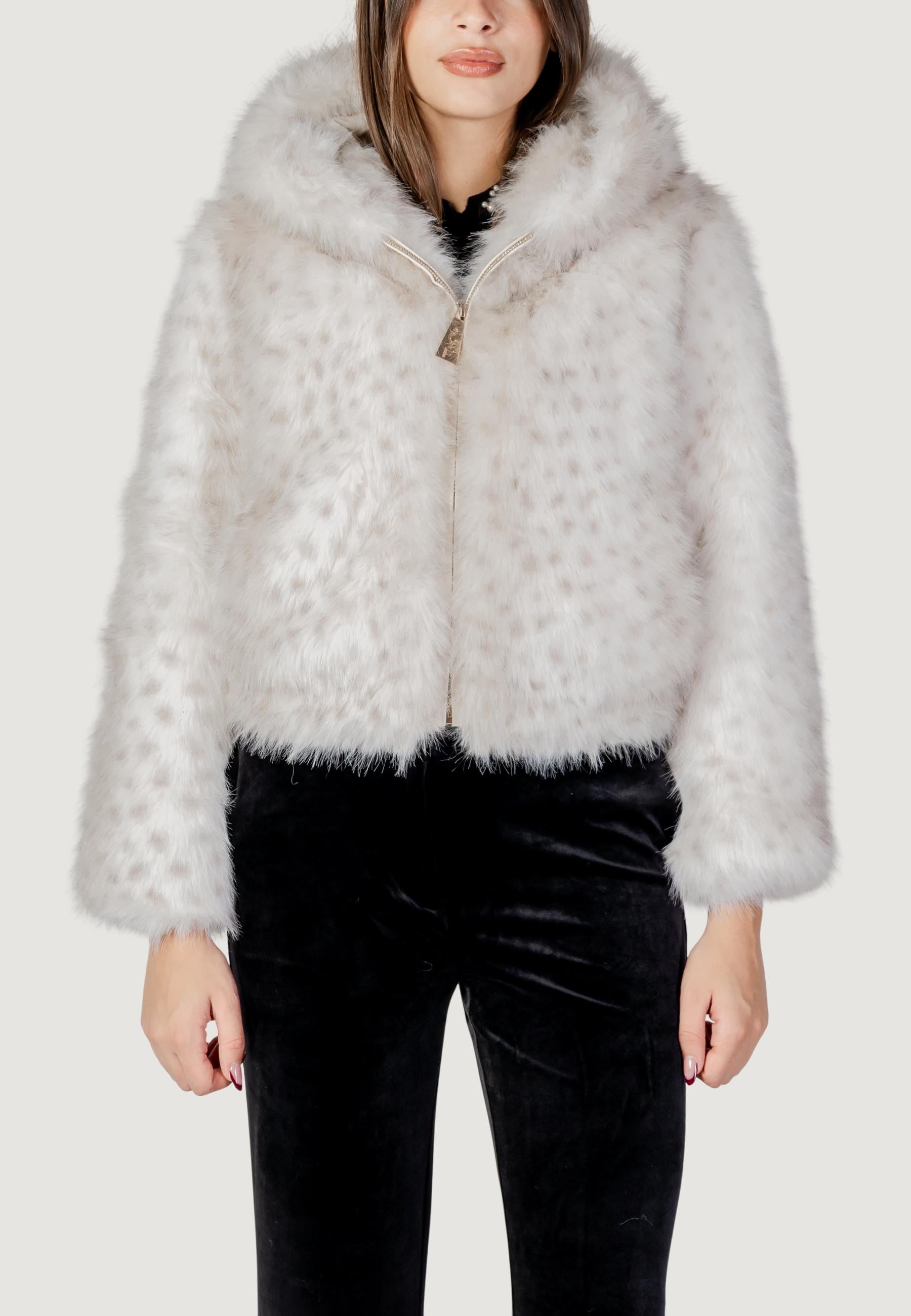 Ecologic fur coats AYFEE BOMBER LINCE ECOFUR