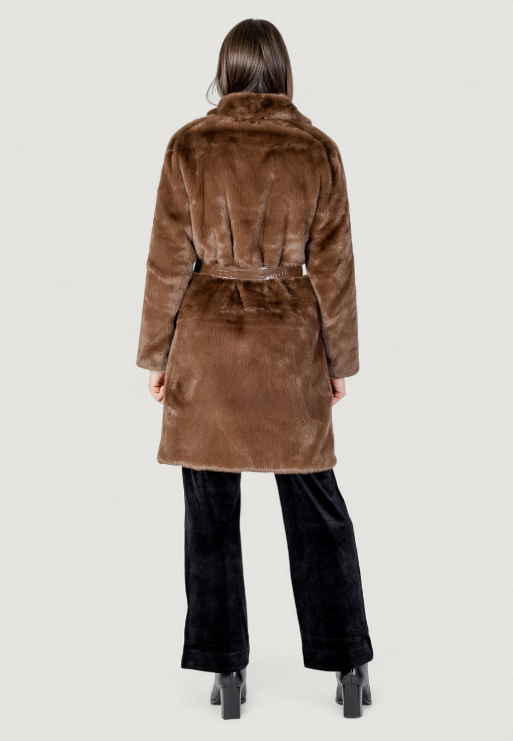 Pelliccia ecologica AYFEE GIACCA LUNGA FAKE FUR