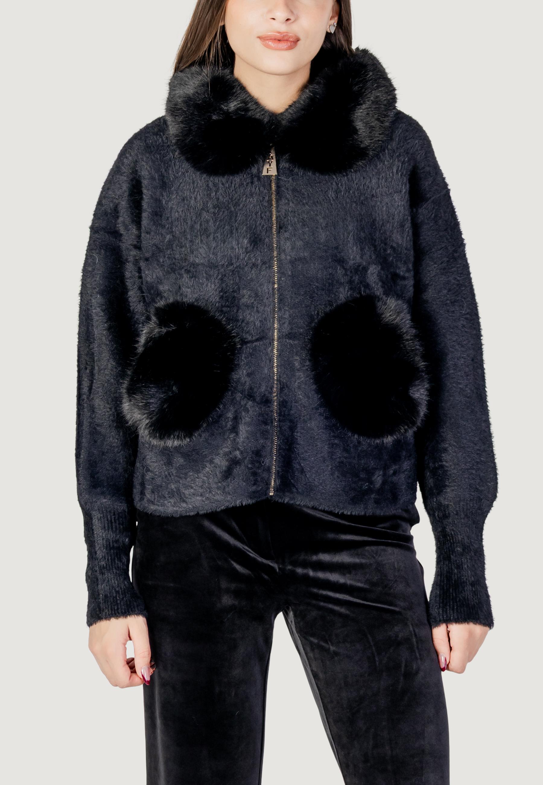 Ecologic fur coats AYFEE GIACCA COLLO PELLICCIA