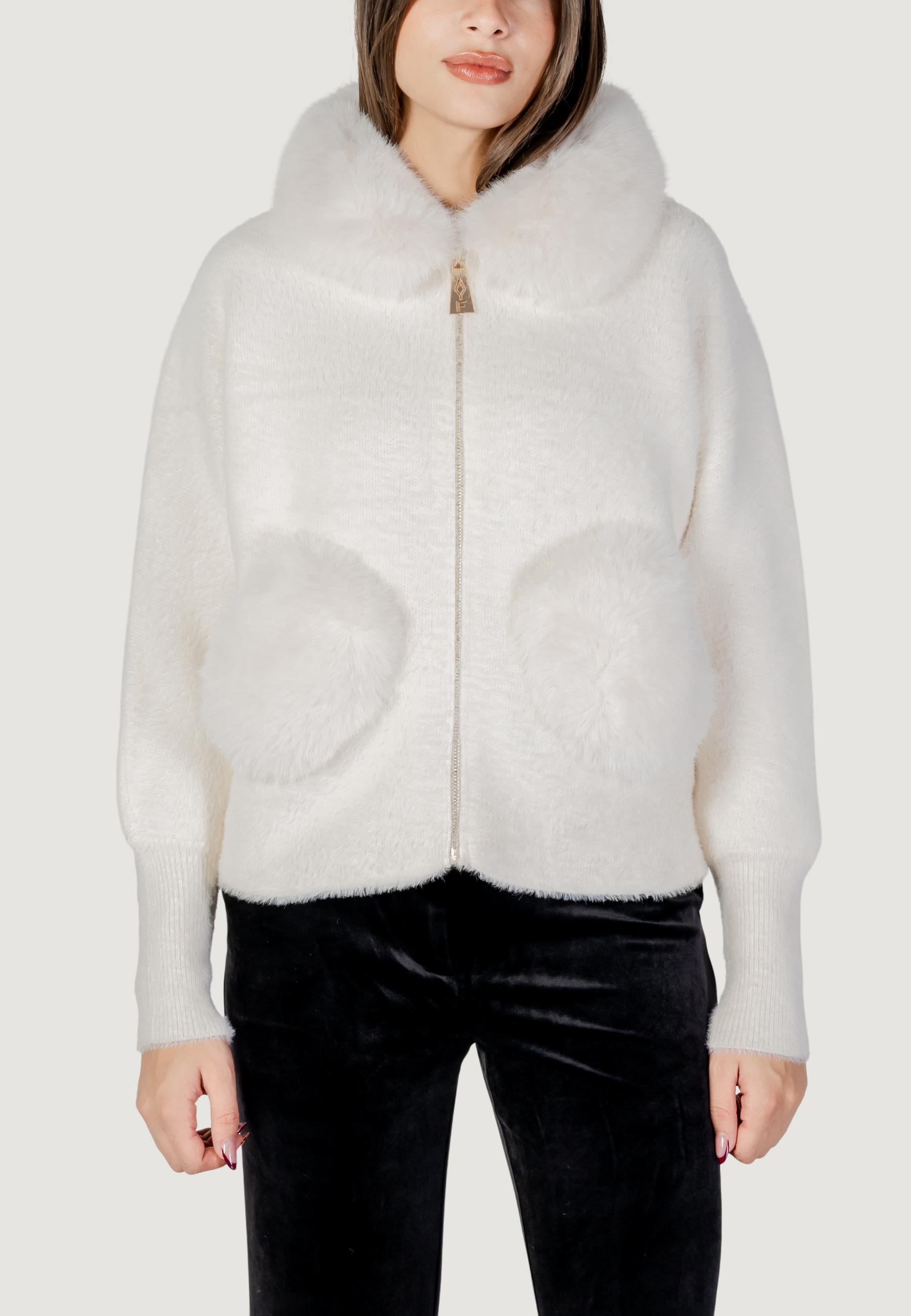 Ecologic fur coats AYFEE GIACCA COLLO PELLICCIA