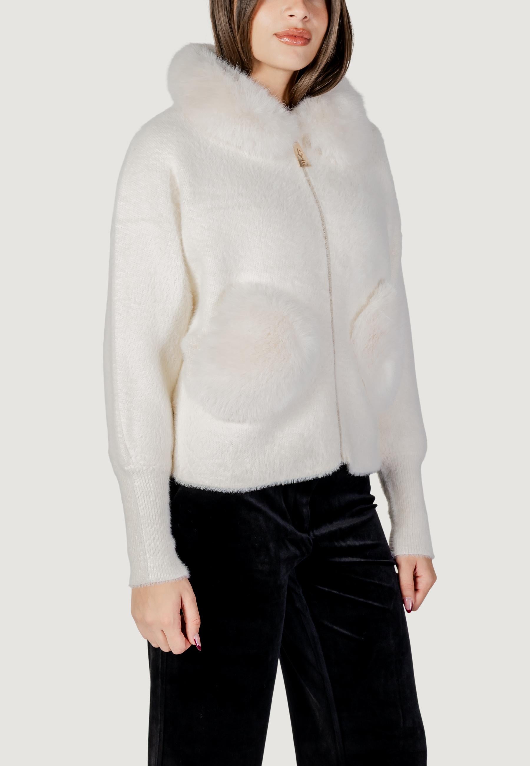 Ecologic fur coats AYFEE GIACCA COLLO PELLICCIA