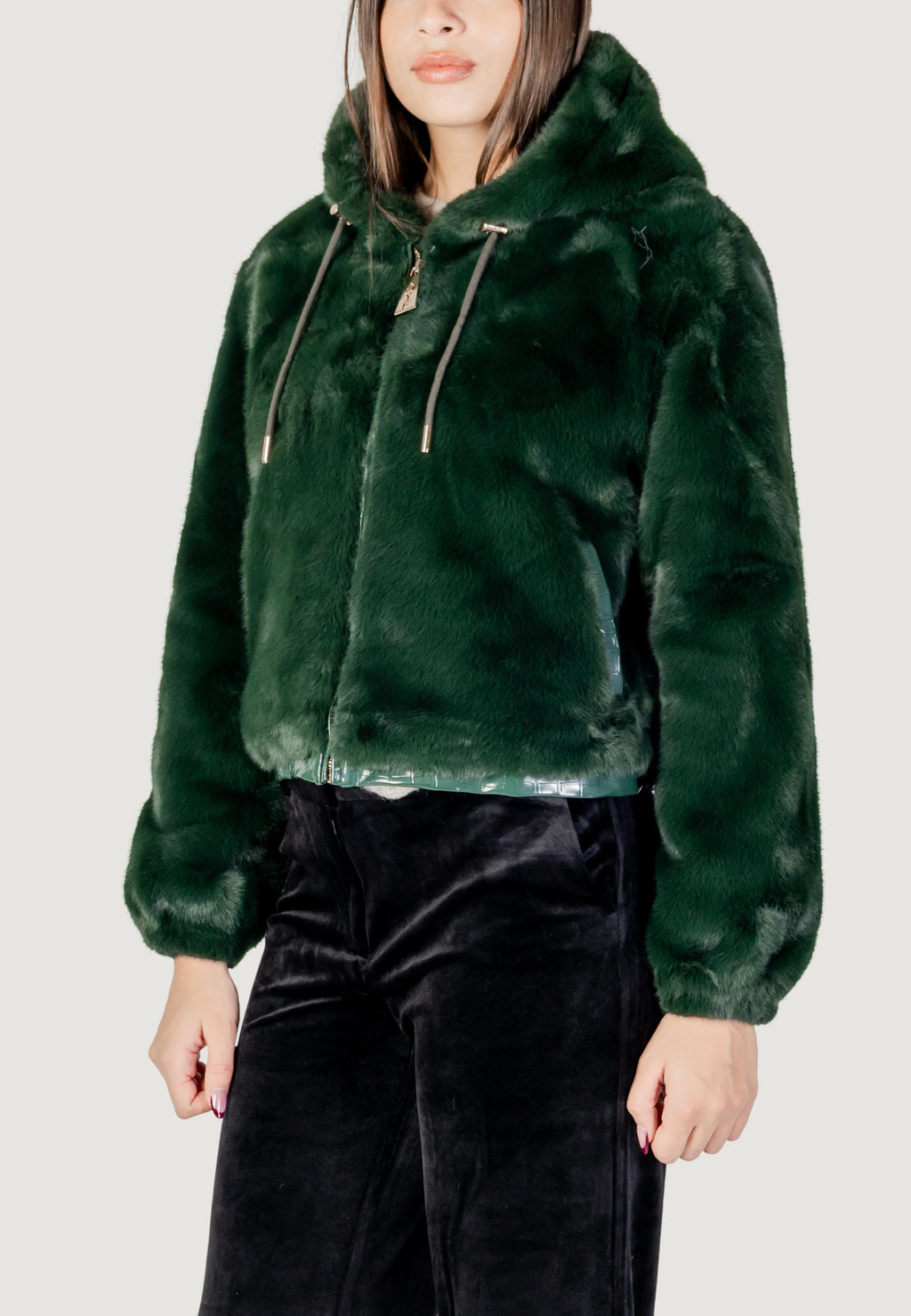 Ecologic fur coats AYFEE BOMBER FAKE FUR