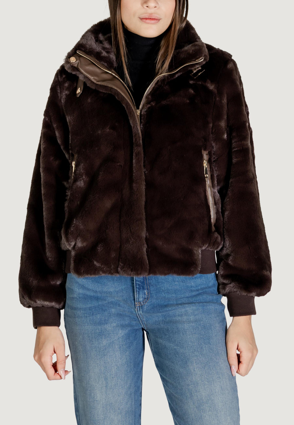 Pelliccia ecologica Choral PELLICCIA BOMBER CORTO