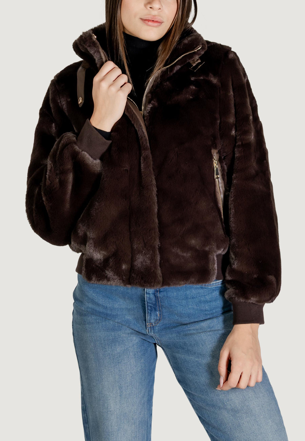 Pelliccia ecologica Choral PELLICCIA BOMBER CORTO