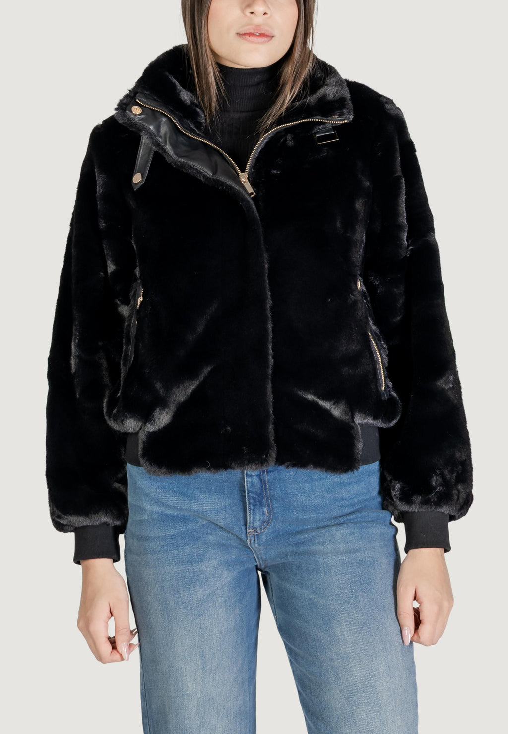 Pelliccia ecologica Choral PELLICCIA BOMBER CORTO