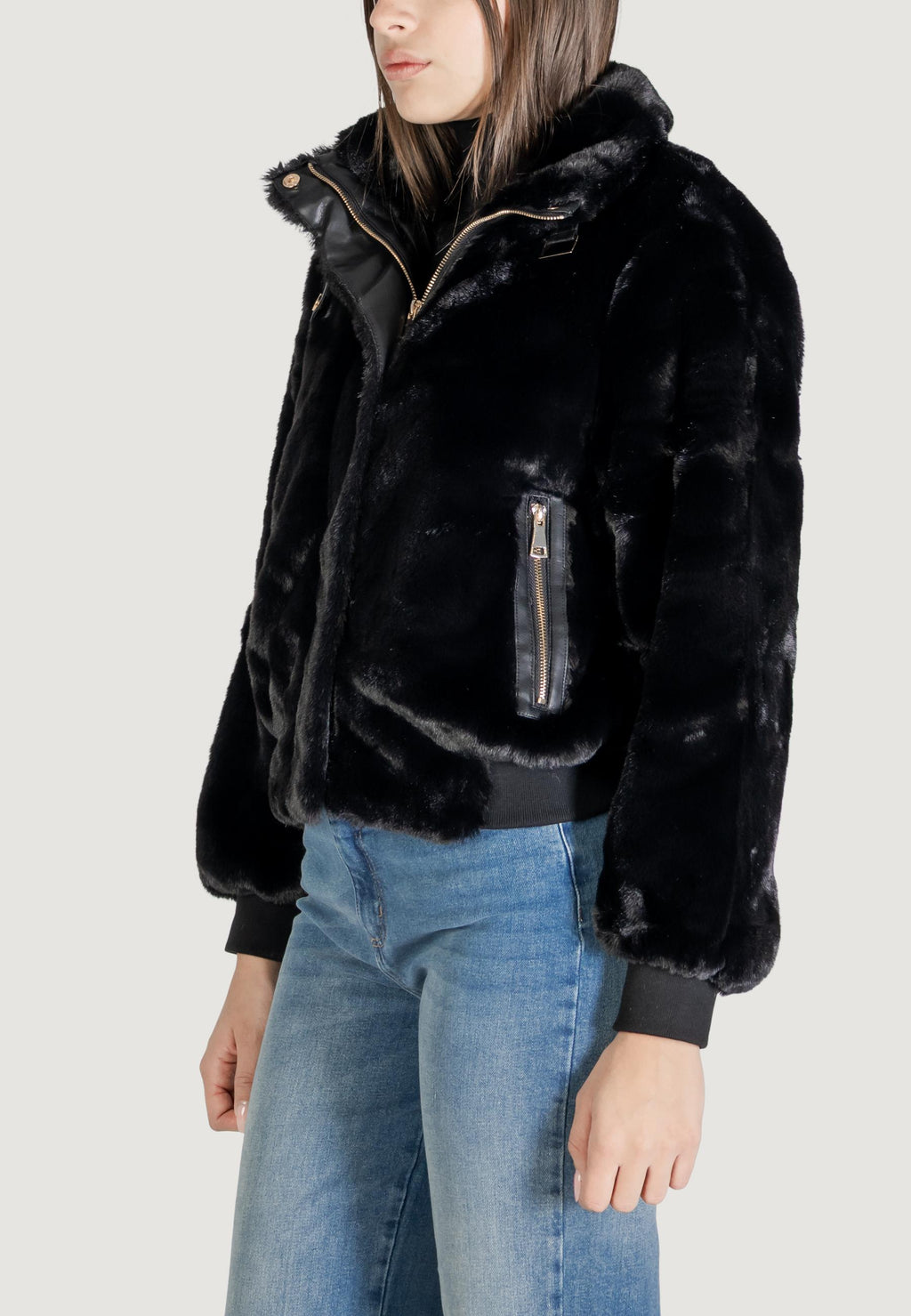 Pelliccia ecologica Choral PELLICCIA BOMBER CORTO