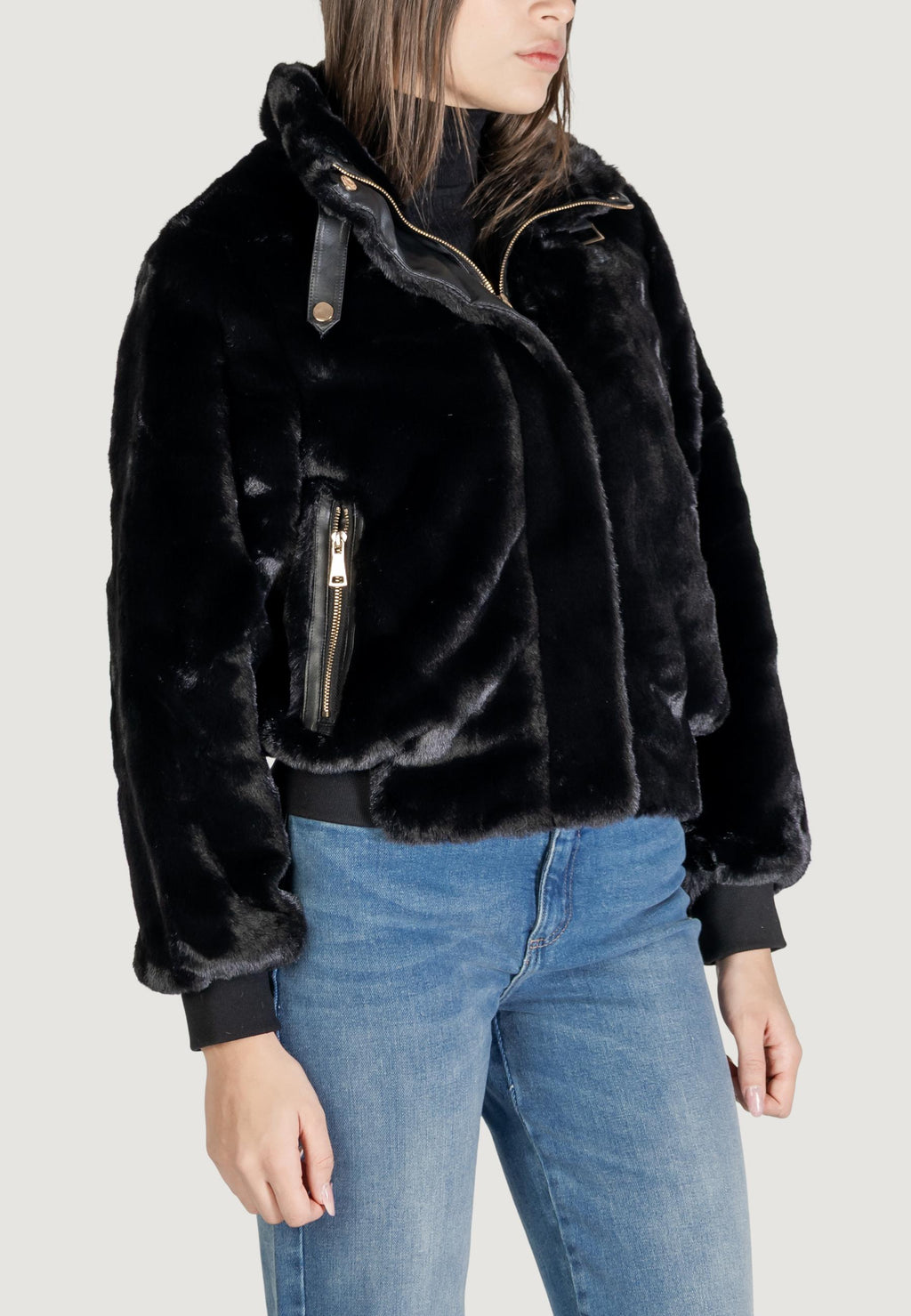 Pelliccia ecologica Choral PELLICCIA BOMBER CORTO