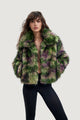 Ecologic fur coats Desigual FAKE FUR_CAMOMILLE_LA