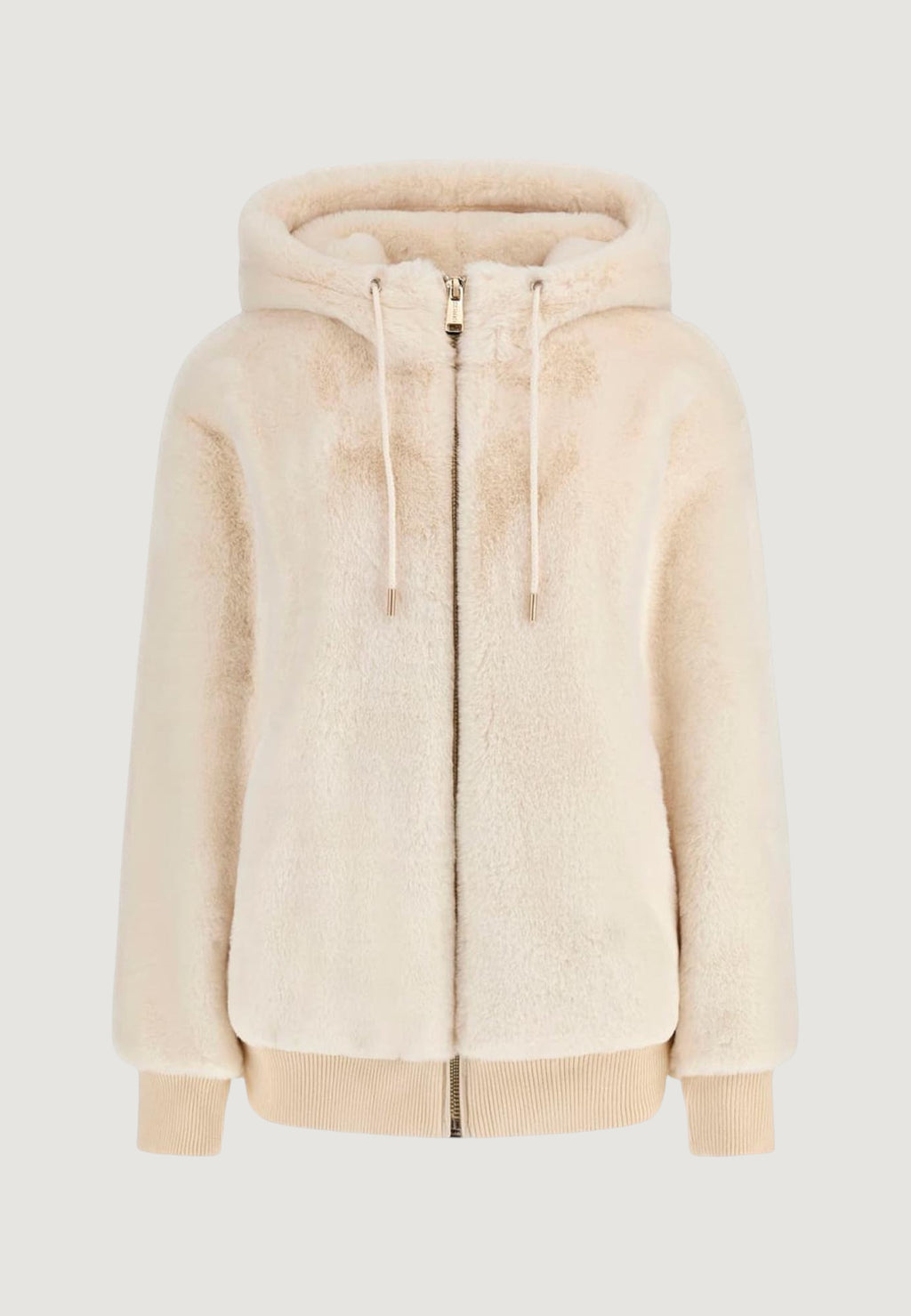 Pelliccia ecologica Guess LUCREZIA FAUX FUR LOGO JACKET