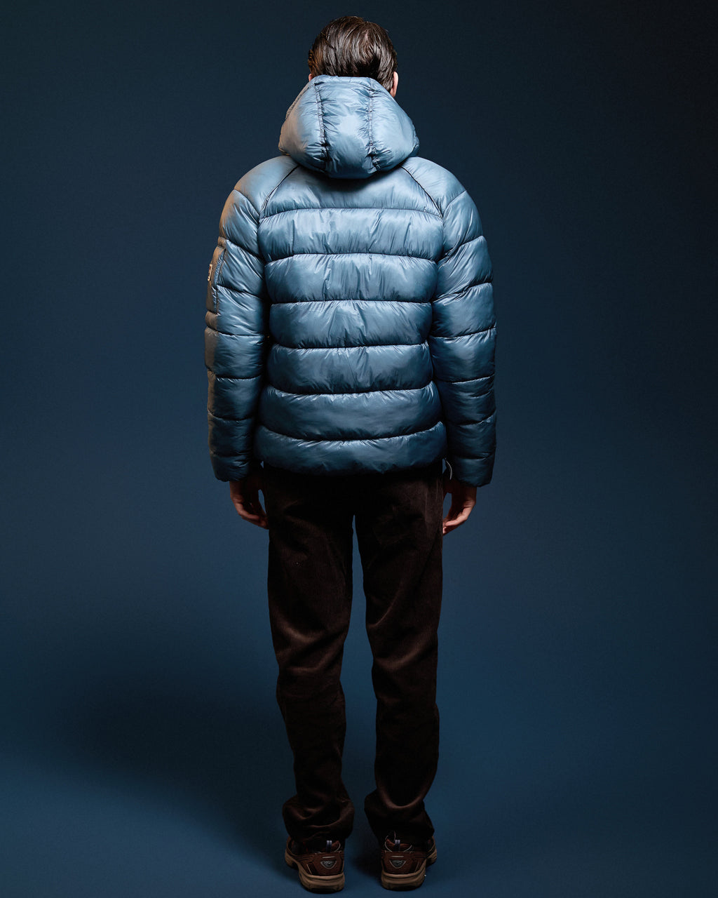 Piumino Aquascutum Active VEIL-N HOODED PUFFER