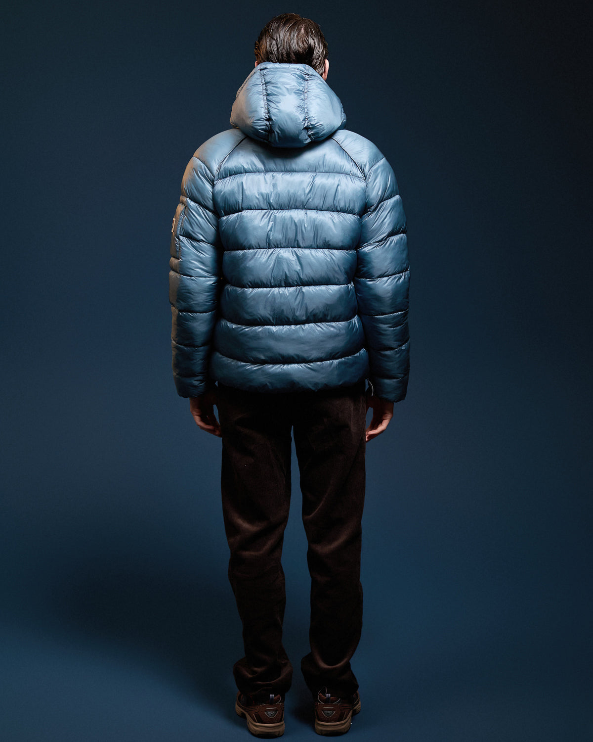 Piumino Aquascutum Active VEIL-N HOODED PUFFER