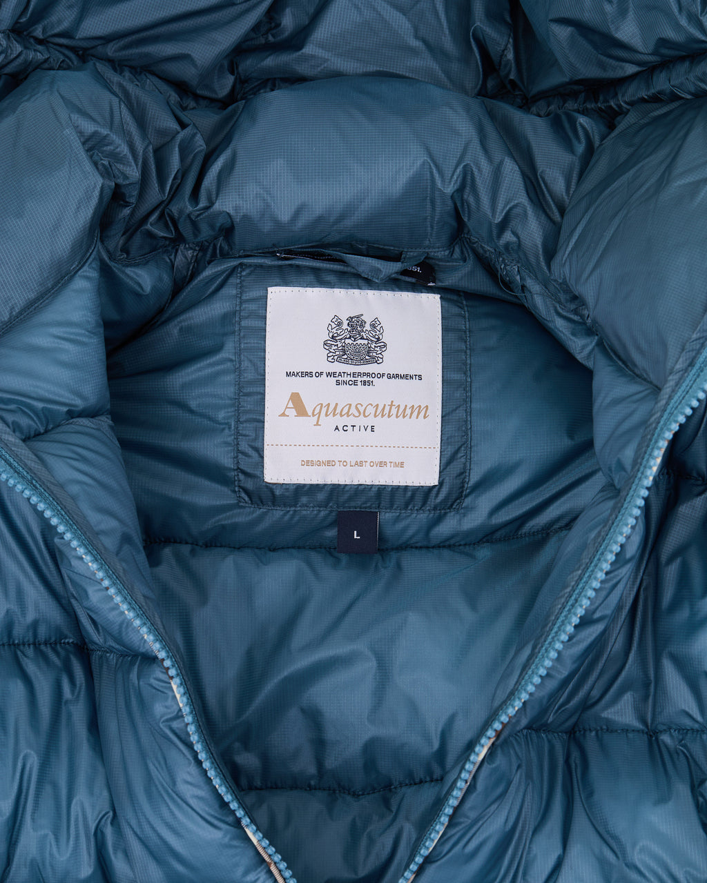 Piumino Aquascutum Active VEIL-N HOODED PUFFER