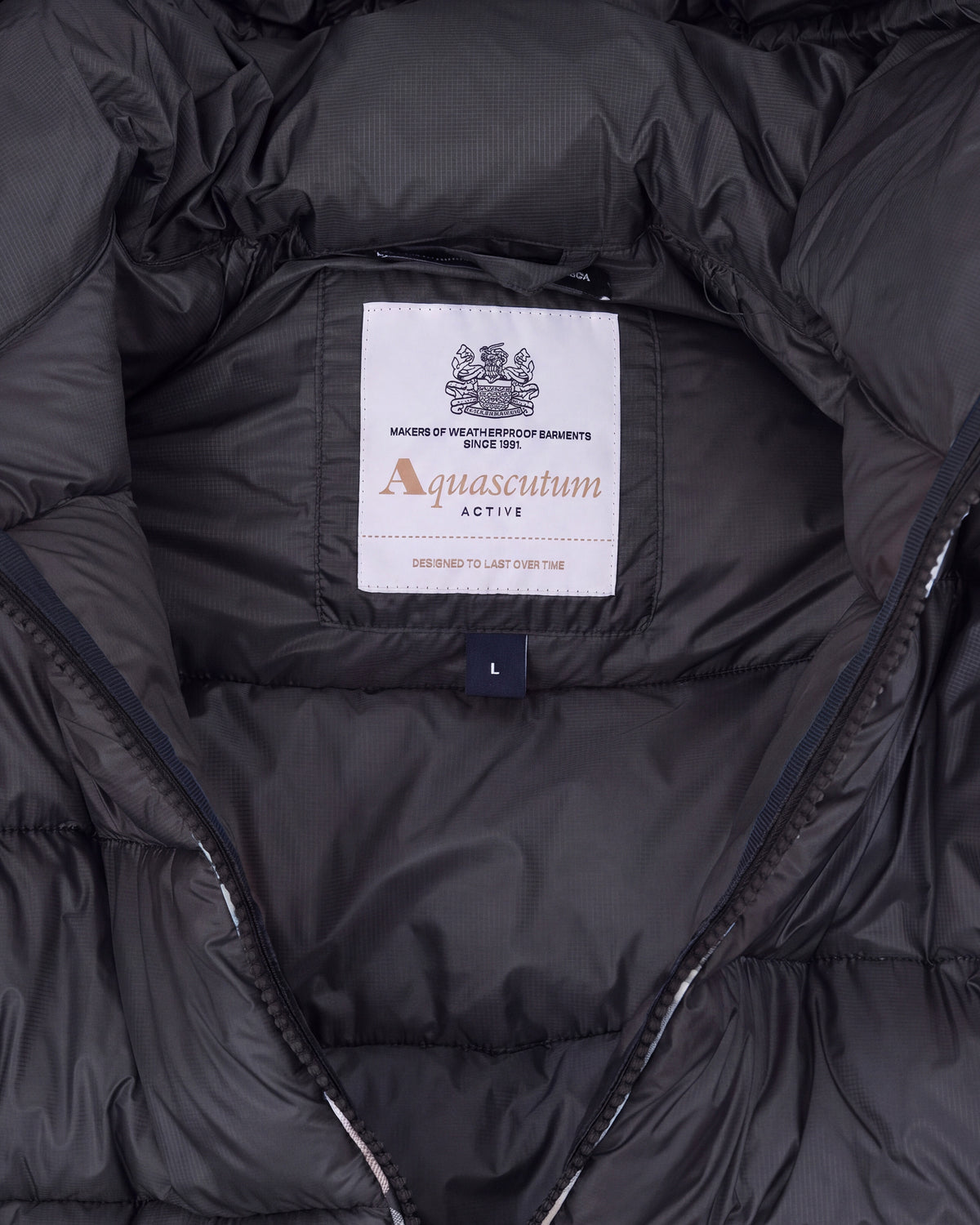 Piumino Aquascutum Active VEIL-N HOODED PUFFER