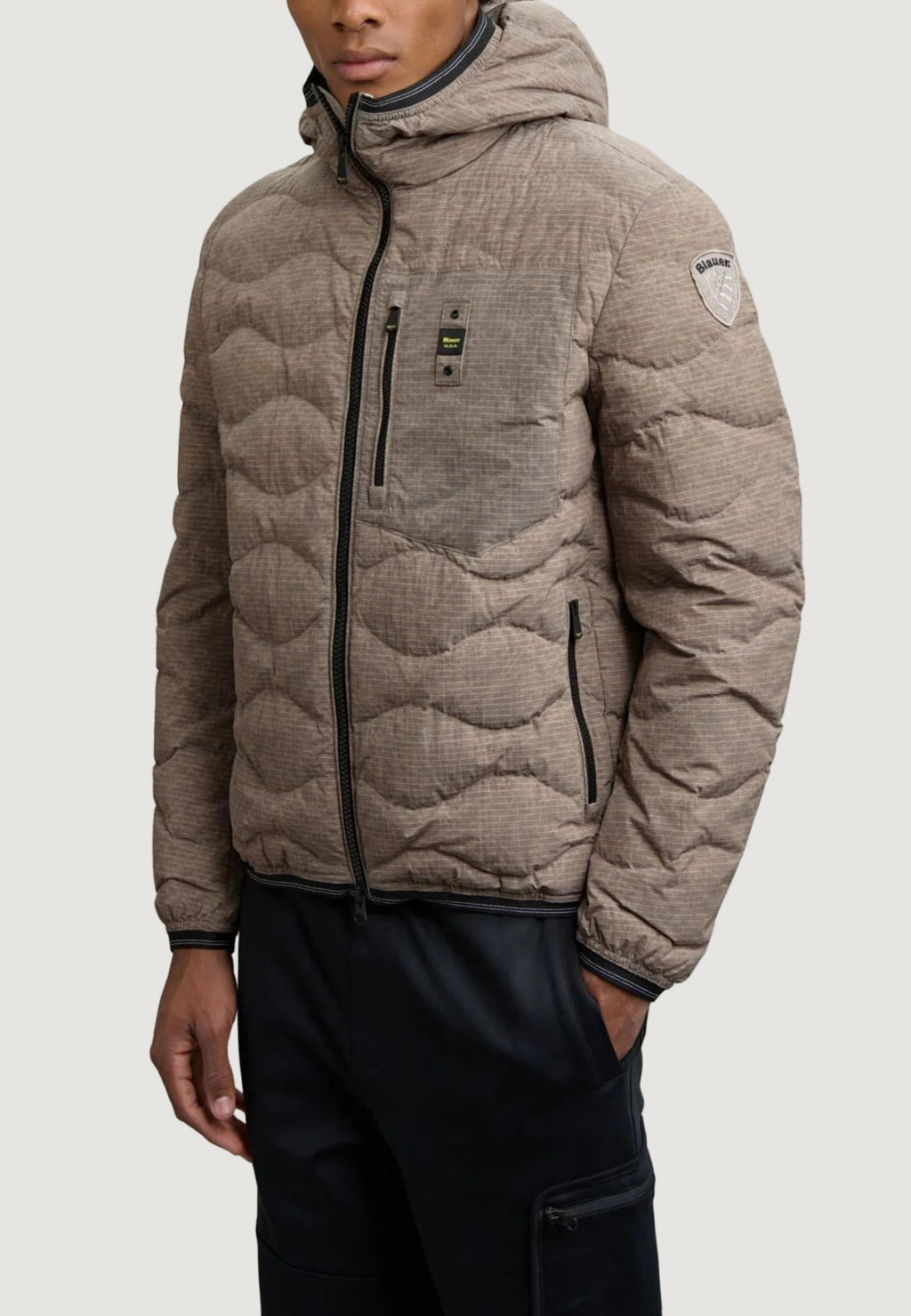 Piumino Blauer. WAVE