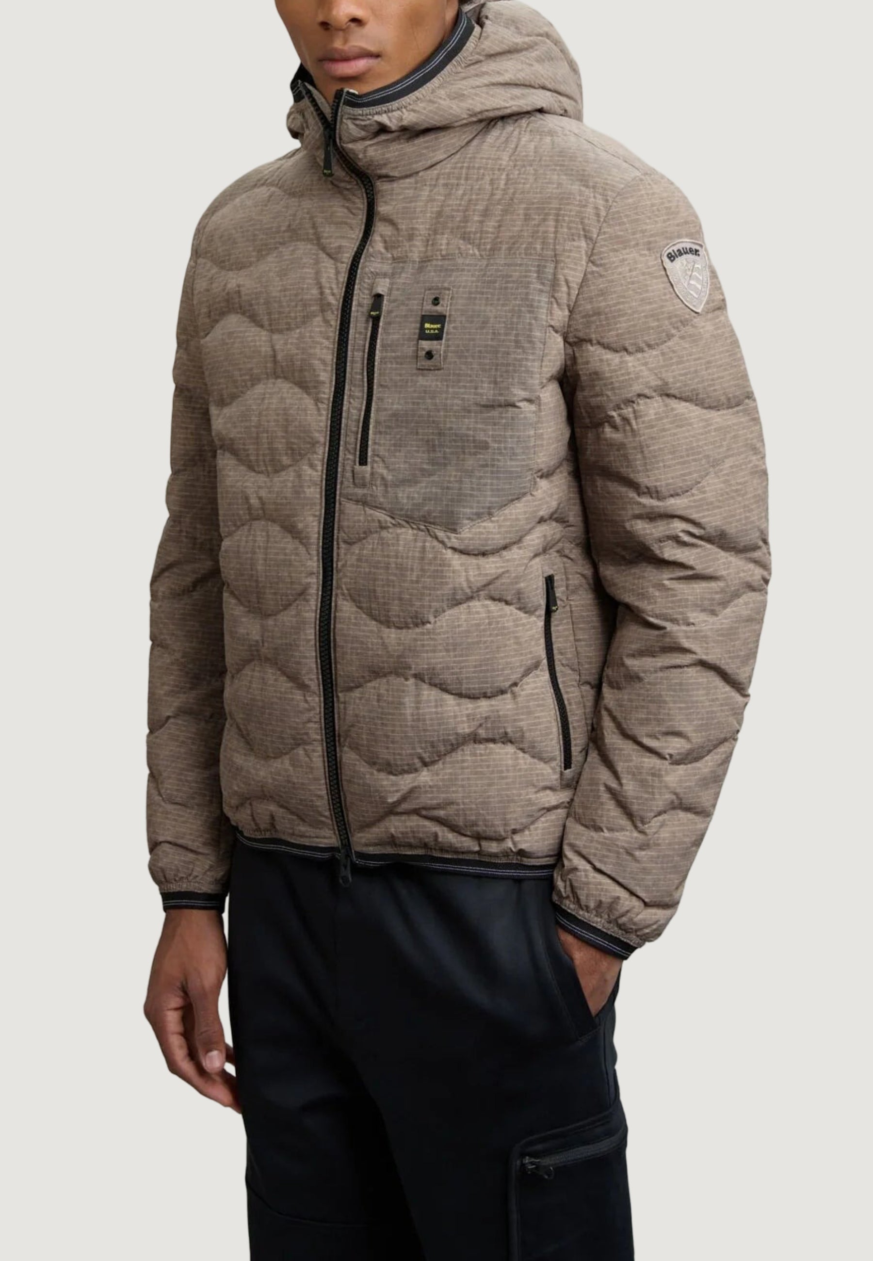 Piumino Blauer. WAVE