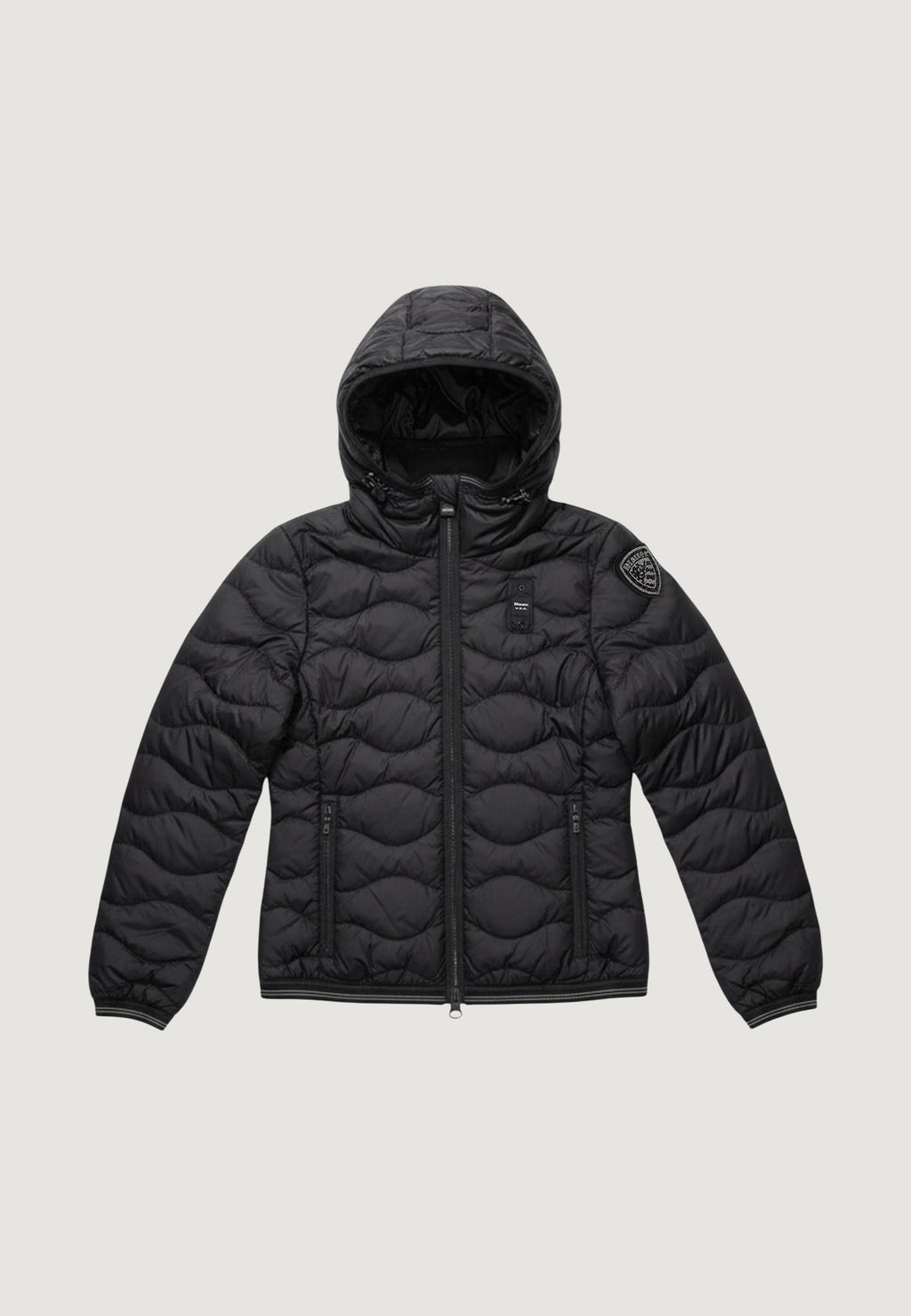 Down jacket Blauer. CAMELIA
