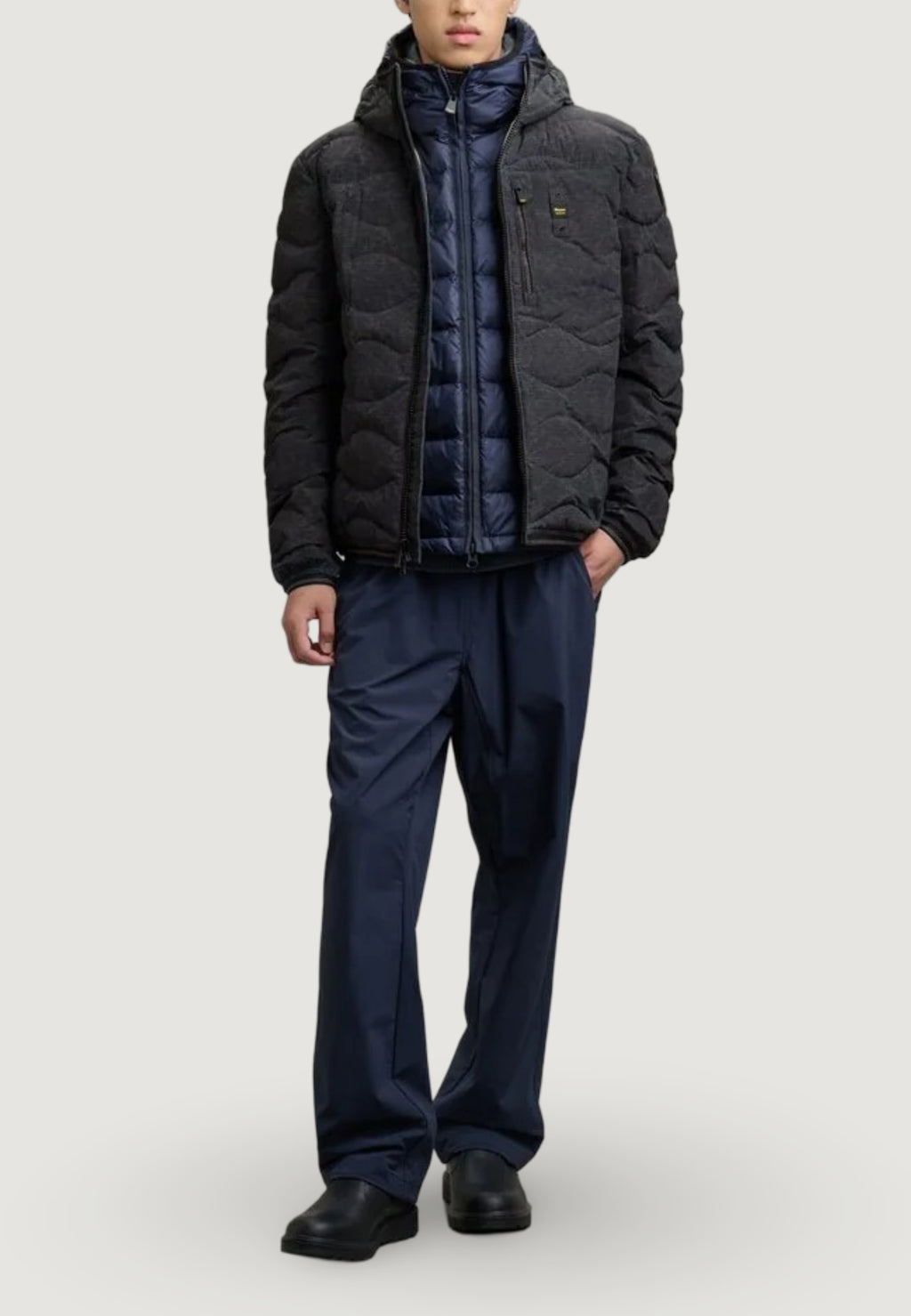 Piumino Blauer. WAVE