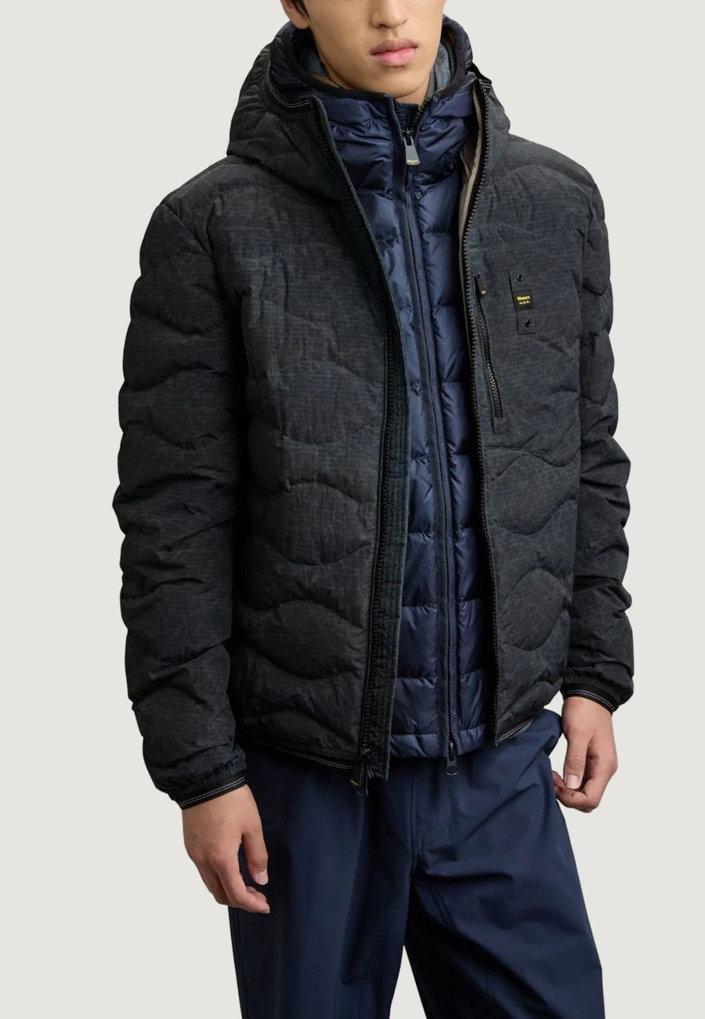 Piumino Blauer. WAVE