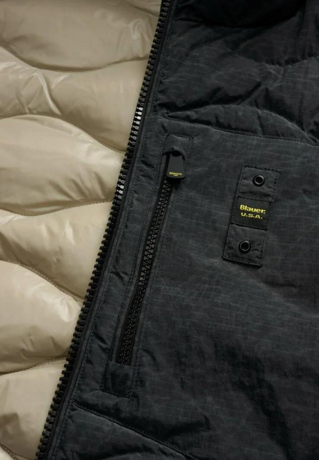 Piumino Blauer. WAVE