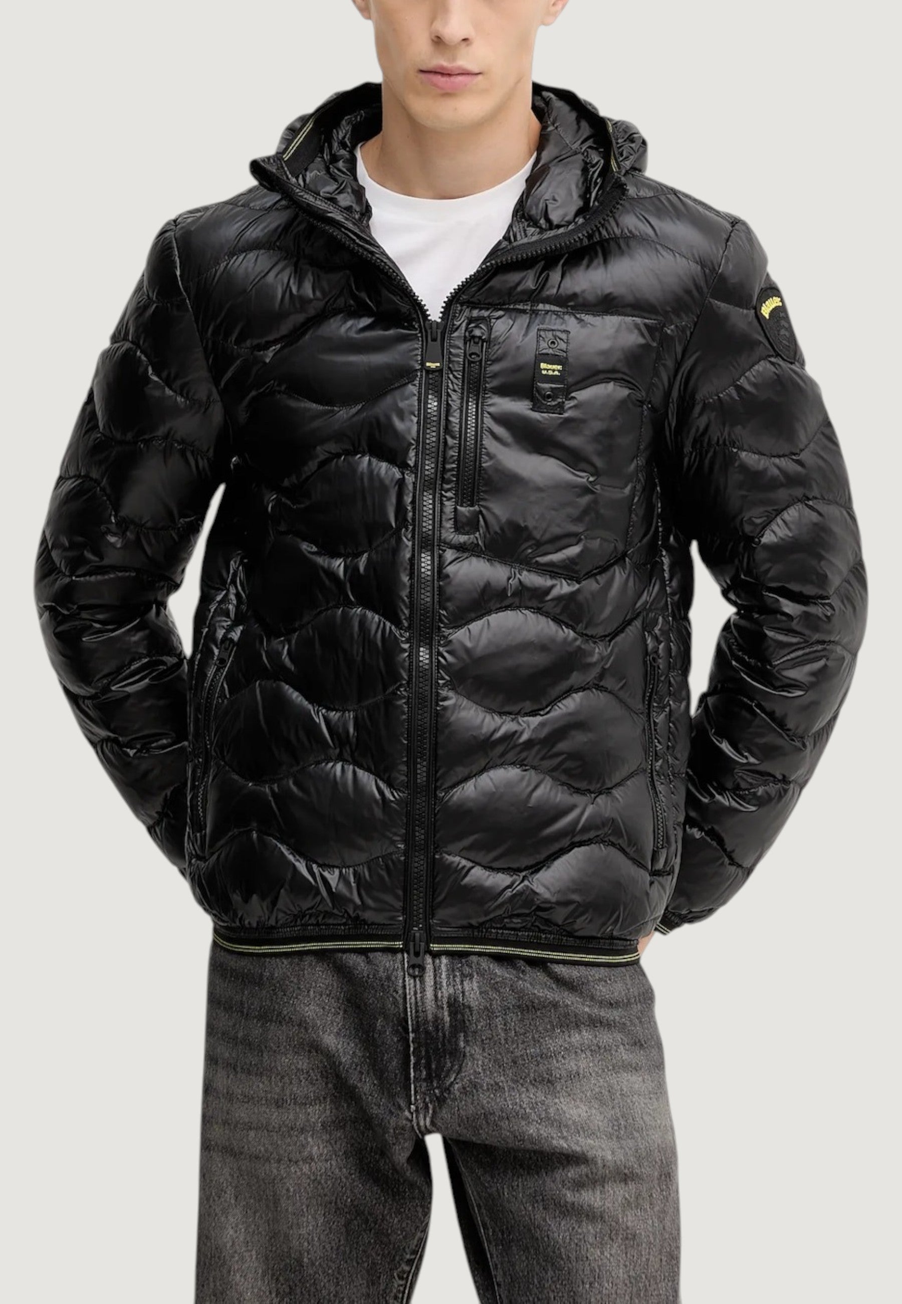 Piumino Blauer. WAVE