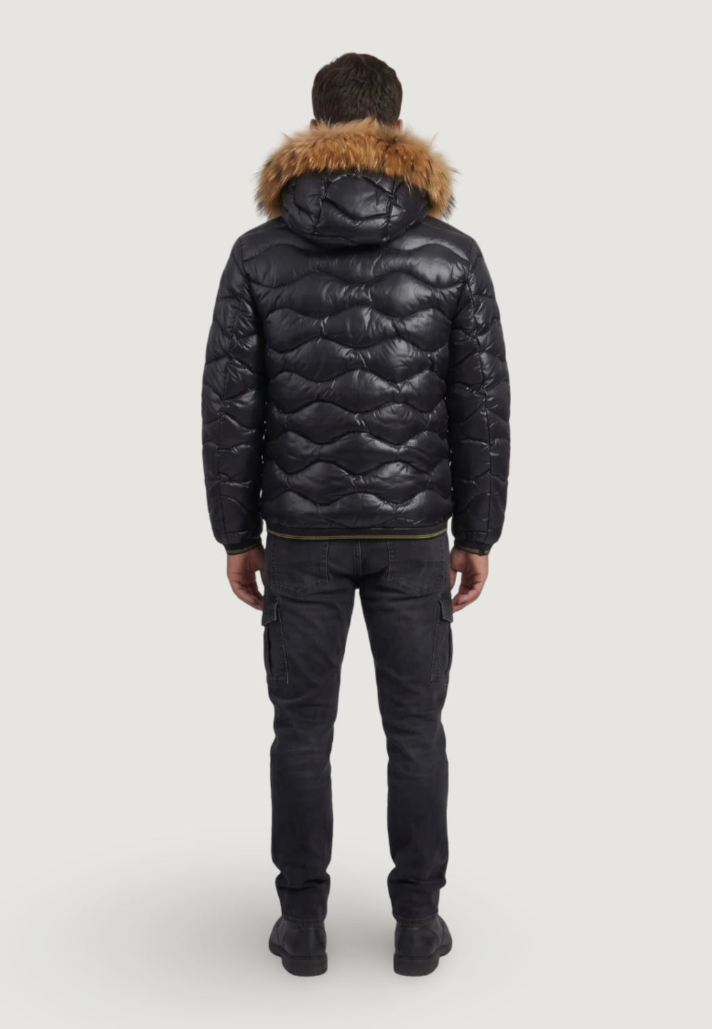 Piumino Blauer. WAVEFUR
