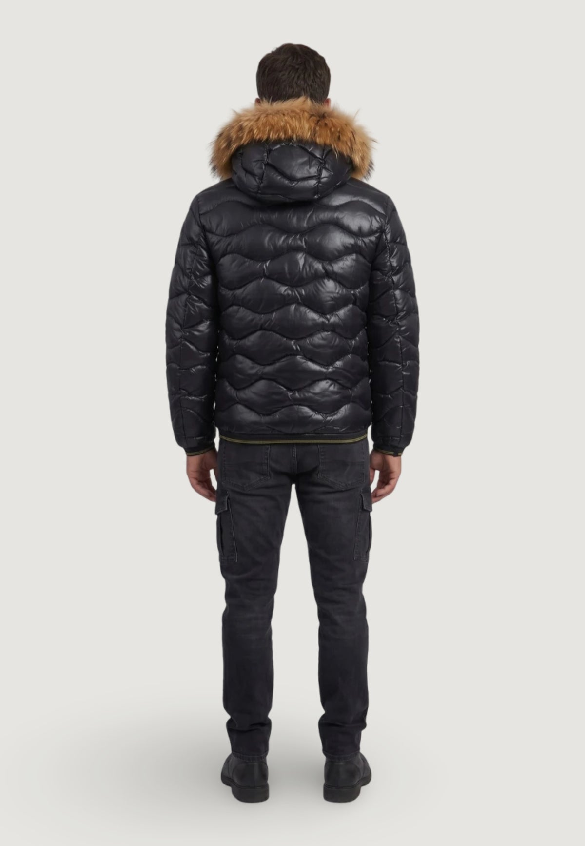 Piumino Blauer. WAVEFUR