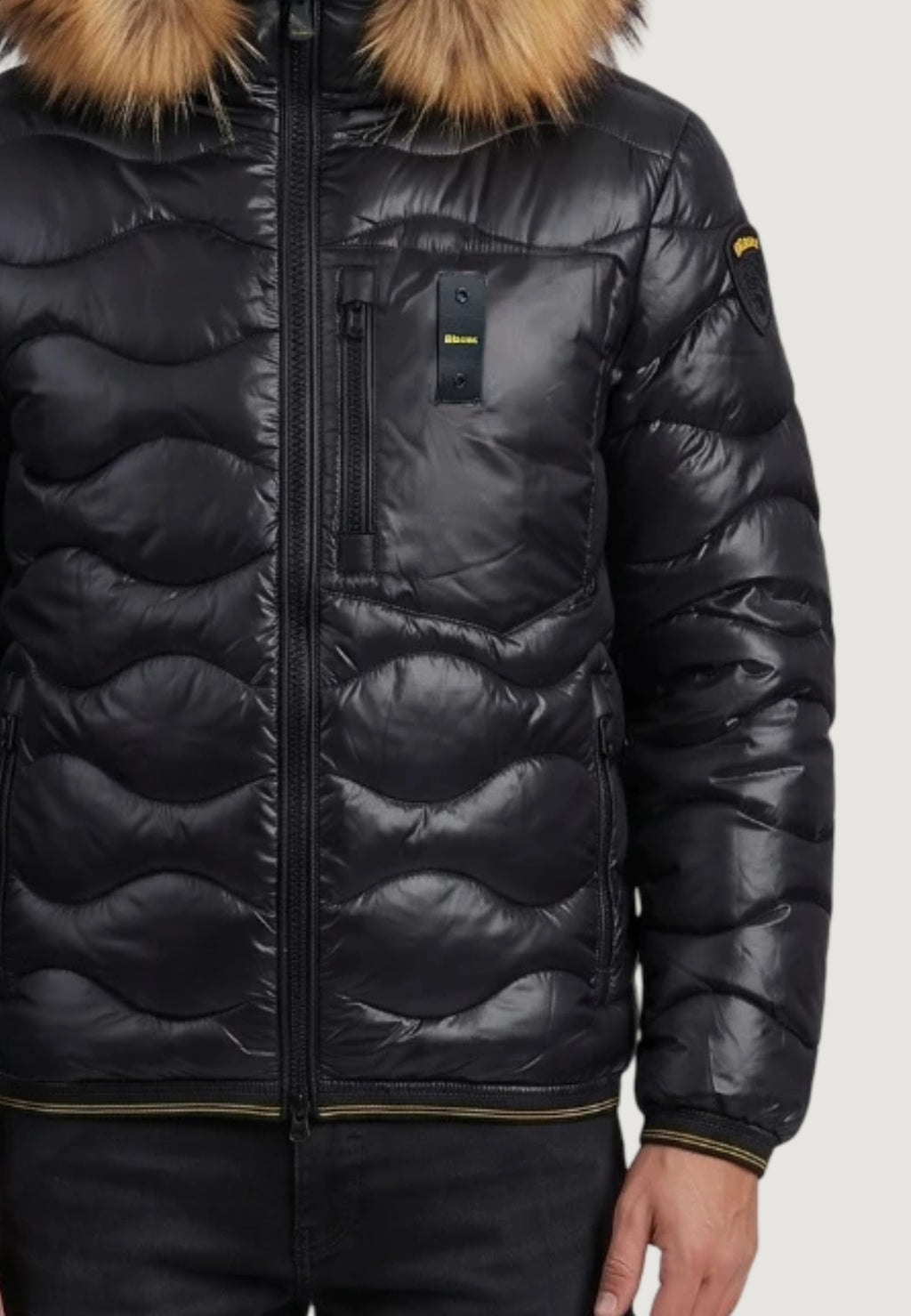Piumino Blauer. WAVEFUR